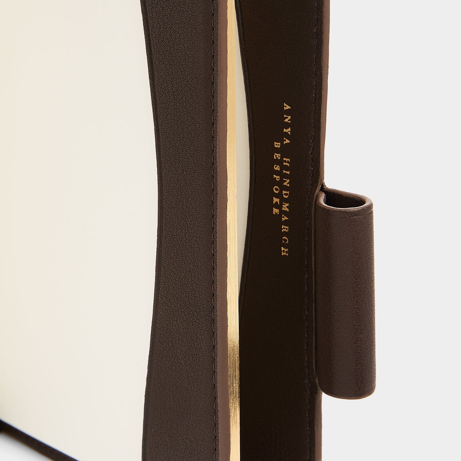 Bespoke A6 Two Way Journal -

                  
                    Butter Leather in Chocolate -
                  

                  Anya Hindmarch EU
