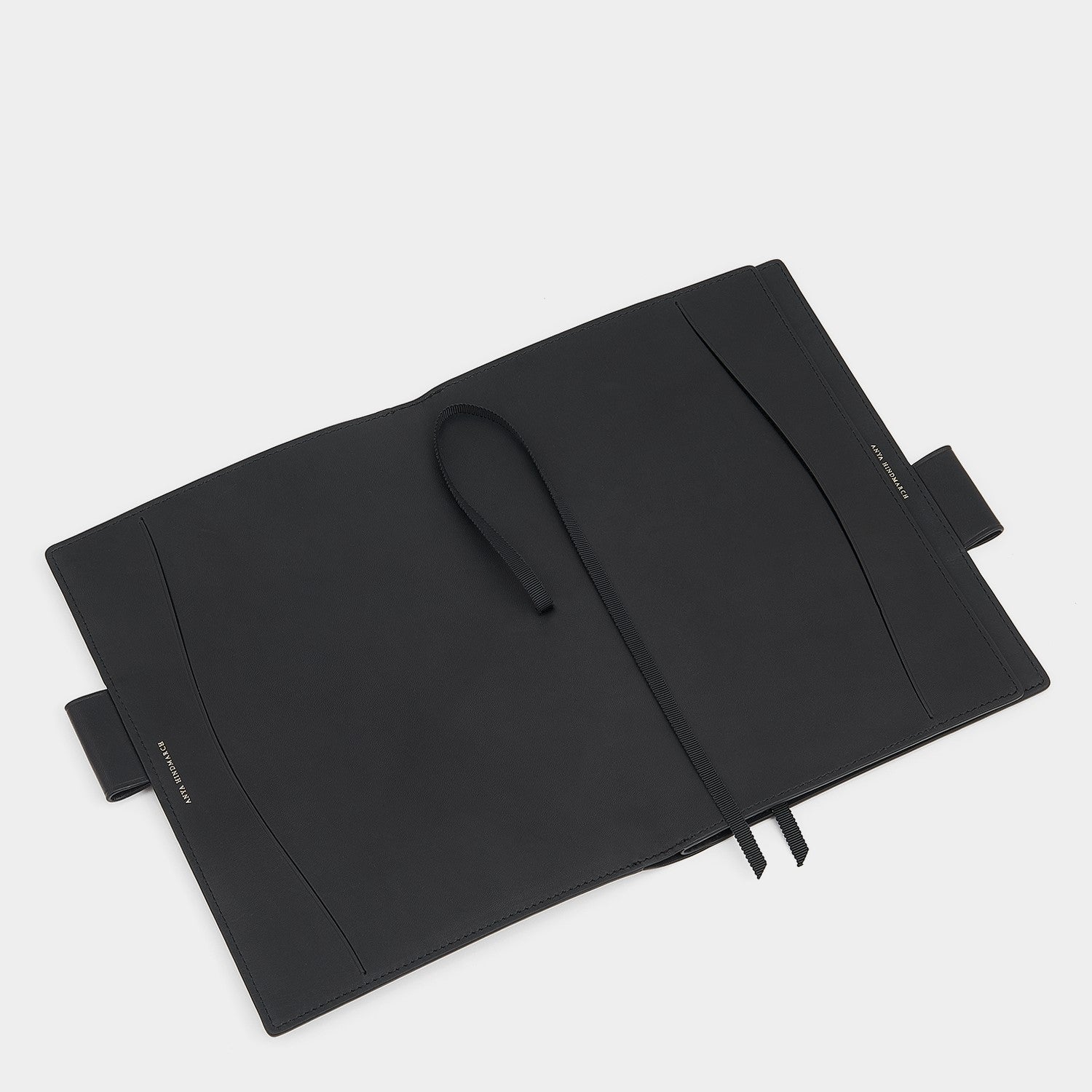 Bespoke A5 Two Way Journal -

          
            Butter Leather in Black -
          

          Anya Hindmarch EU
