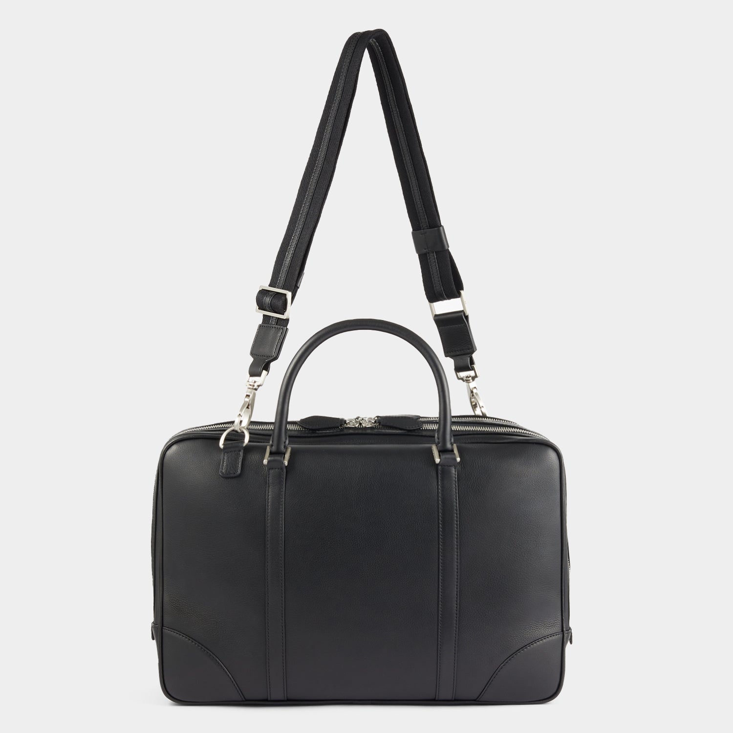 Bespoke Seymour Briefcase -

          
            Butter in Black -
          

          Anya Hindmarch EU
