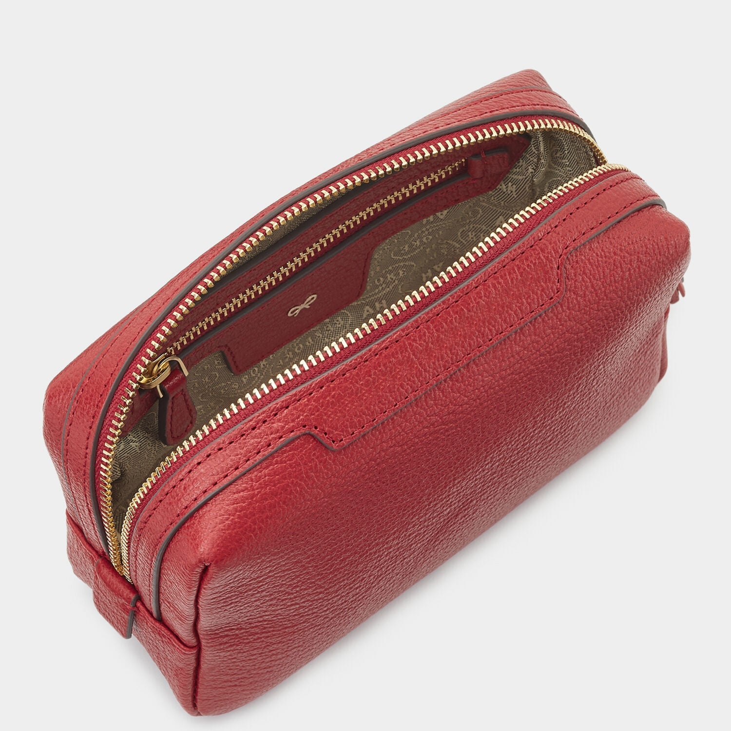 Bespoke Small Pouch -

          
            Capra Leather in Red -
          

          Anya Hindmarch EU
