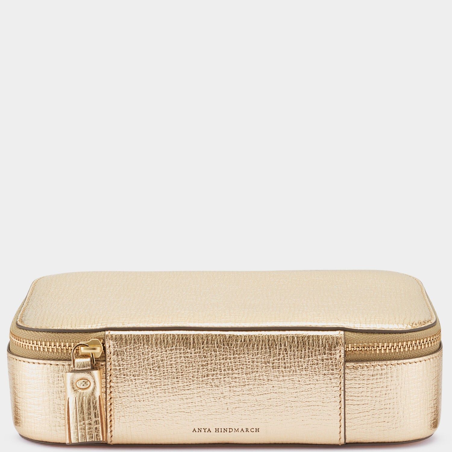 Bespoke Large Keepsake Box -

          
            Metallic Capra Leather in Pale Gold -
          

          Anya Hindmarch EU
