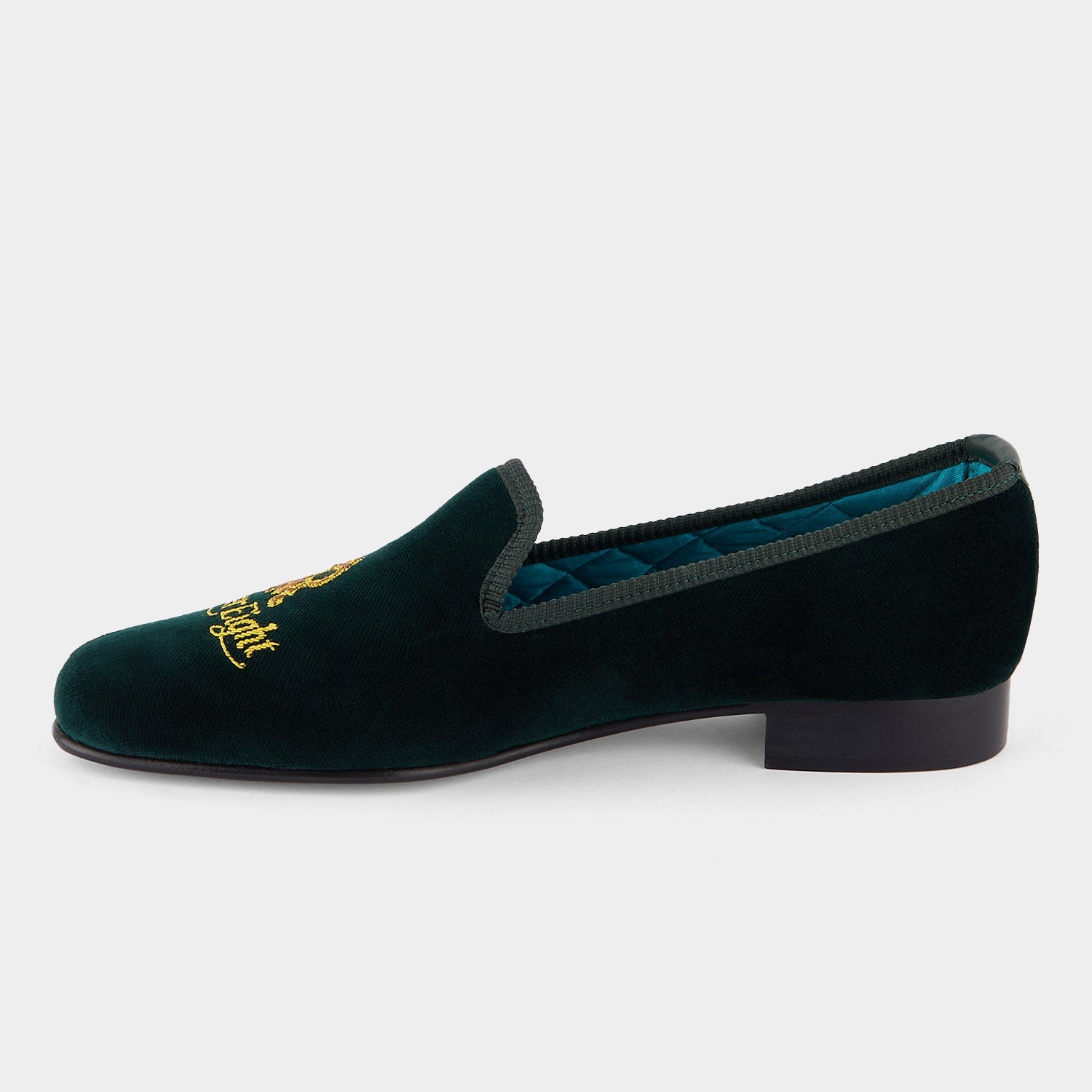 Anya Brands After Eight Slippers -

                  
                    Velvet in Dark Holly -
                  

                  Anya Hindmarch EU
