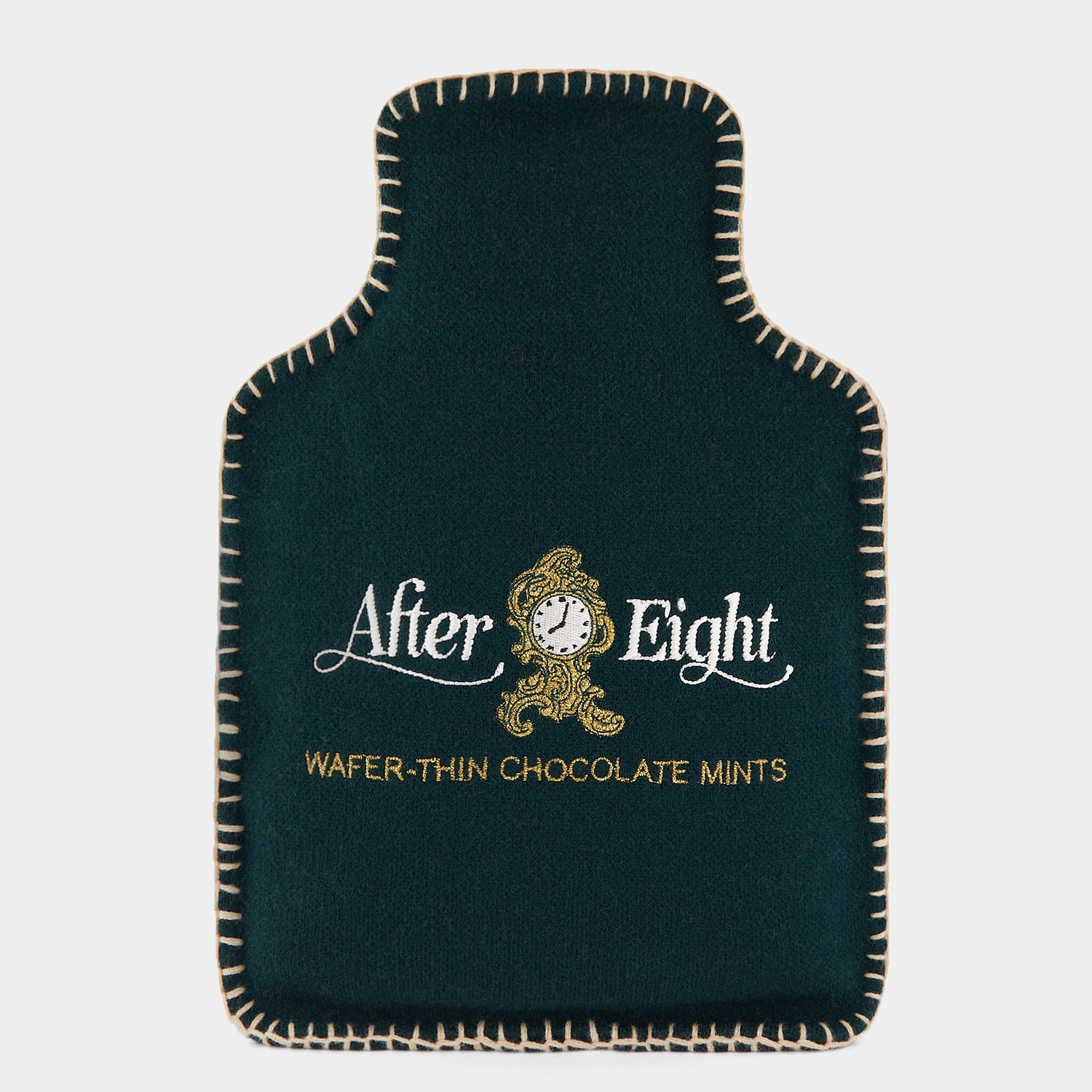 After Eight Hot Water Bottle Cover -

                  
                    Lambswool in Dark Holly -
                  

                  Anya Hindmarch EU
