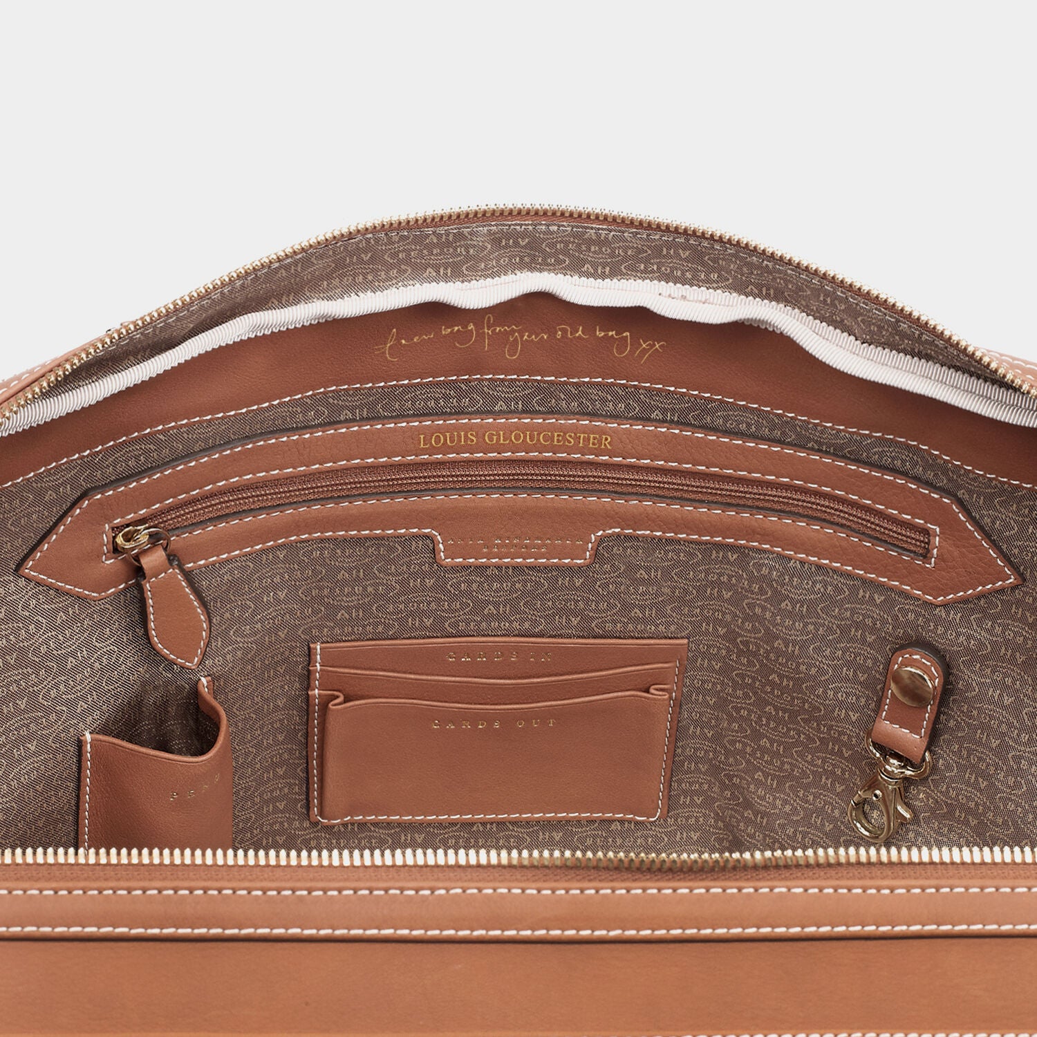 Bespoke Seymour Briefcase -

                  
                    Butter Leather in Tan -
                  

                  Anya Hindmarch EU
