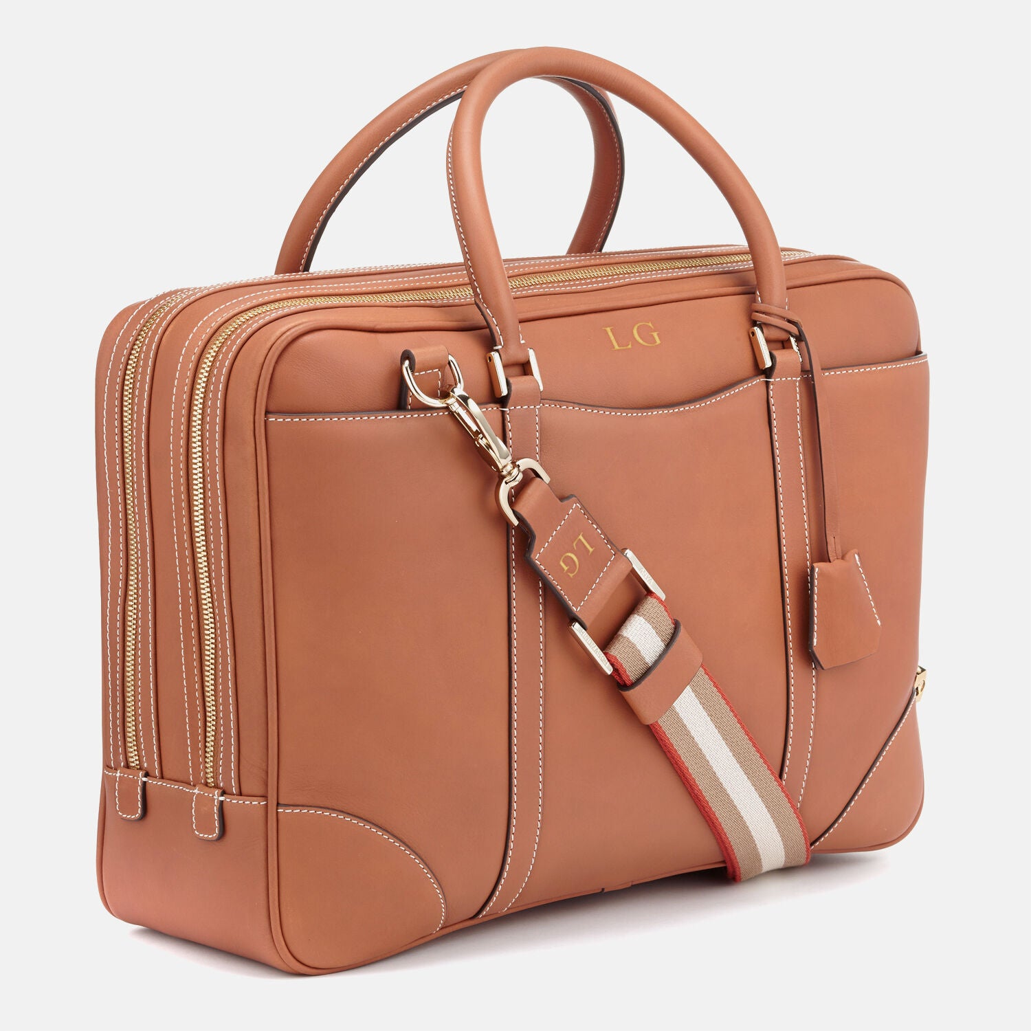 Bespoke Seymour Briefcase -

                  
                    Butter Leather in Tan -
                  

                  Anya Hindmarch EU
