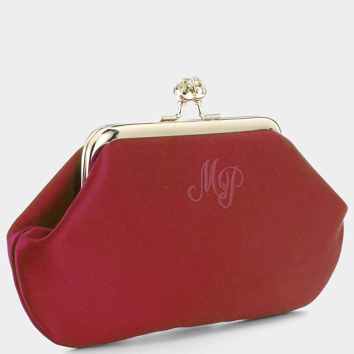 Bespoke Maud Clutch -

          
            Satin in Red -
          

          Anya Hindmarch EU
