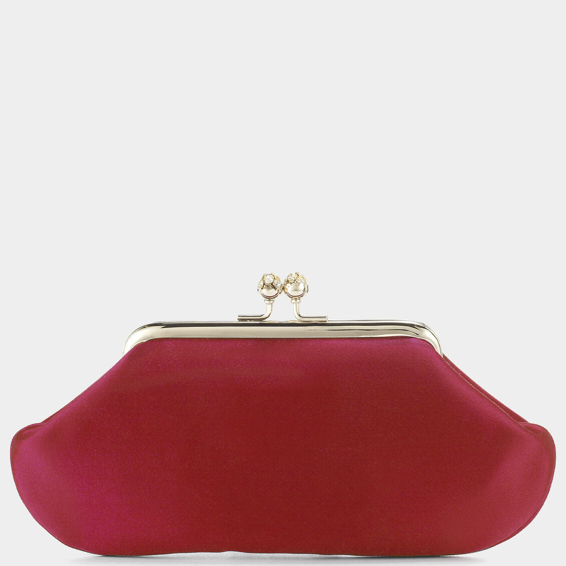 Bespoke Maud Clutch -

          
            Satin in Red -
          

          Anya Hindmarch EU
