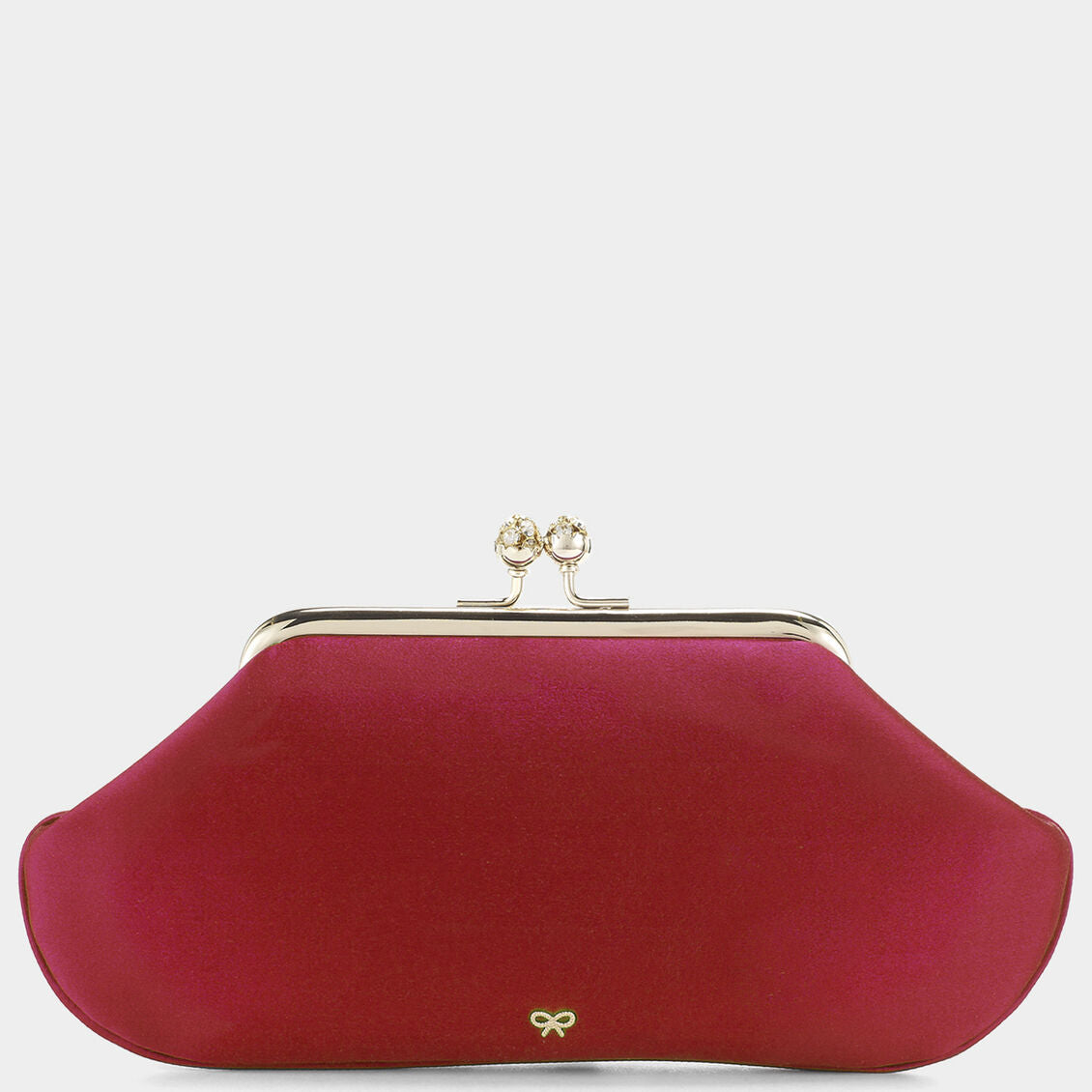 Bespoke Maud Clutch -

          
            Satin in Red -
          

          Anya Hindmarch EU
