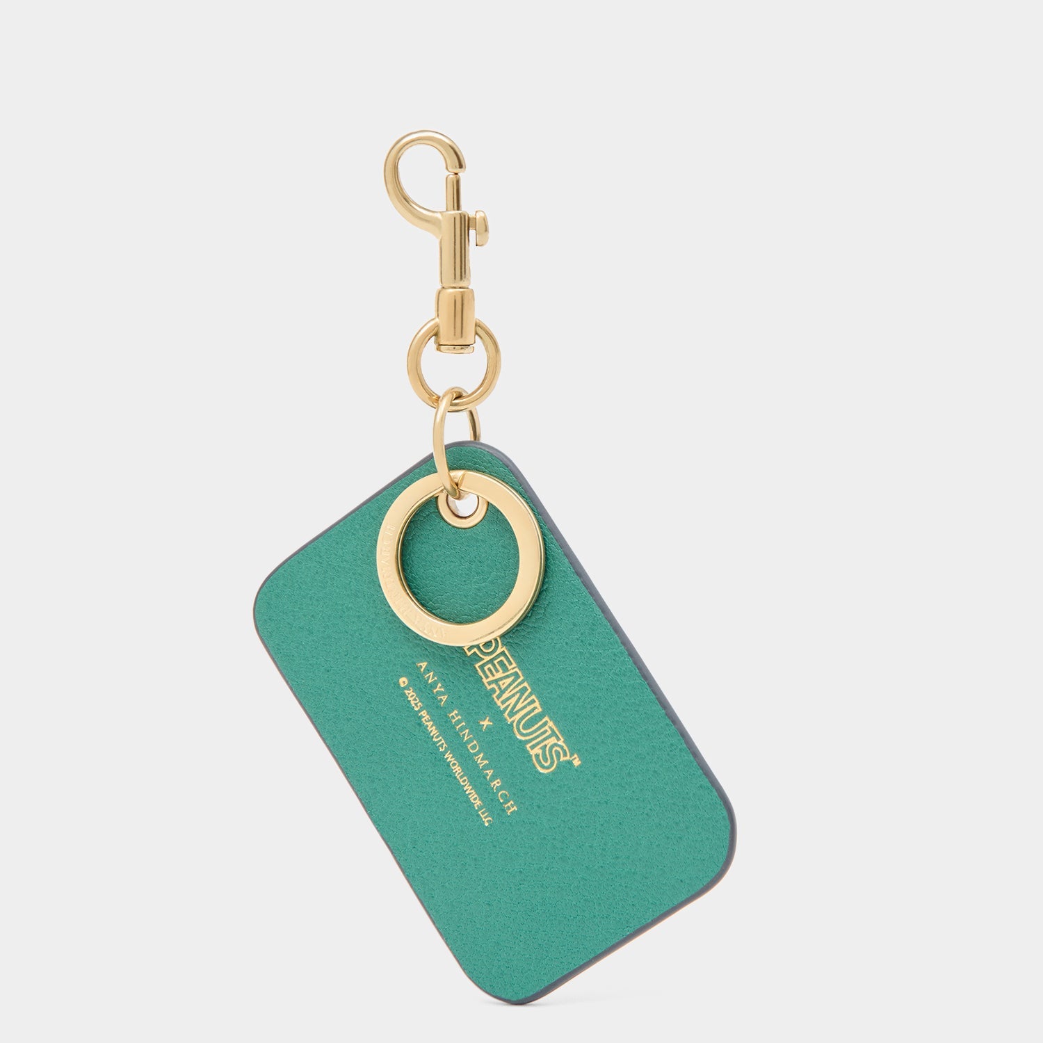 Peanuts Snoopy Key Charm -

          
            Capra Leather in Mayan Blue -
          

          Anya Hindmarch EU
