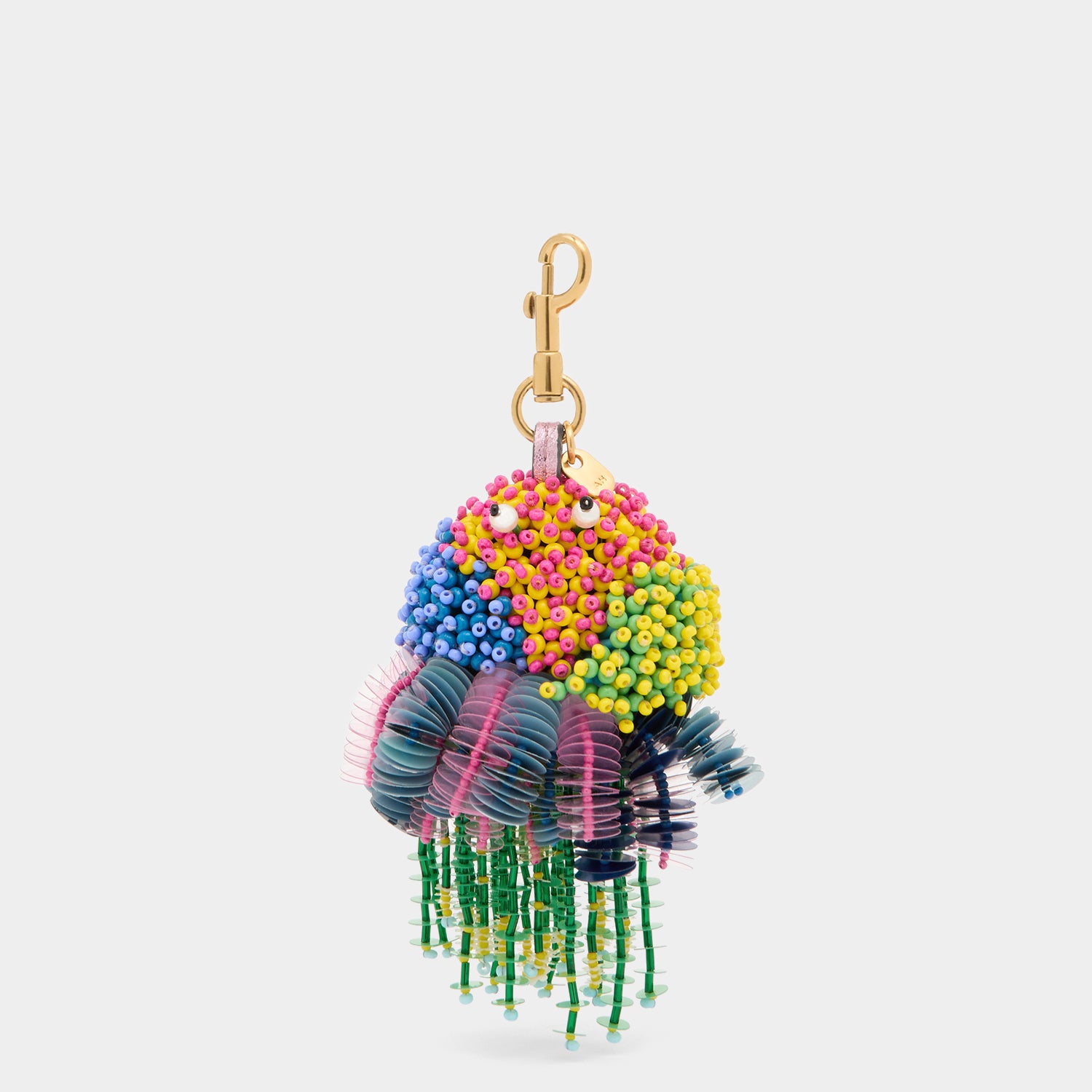 colourful beaded seacreature charm by Anya Hindmarch