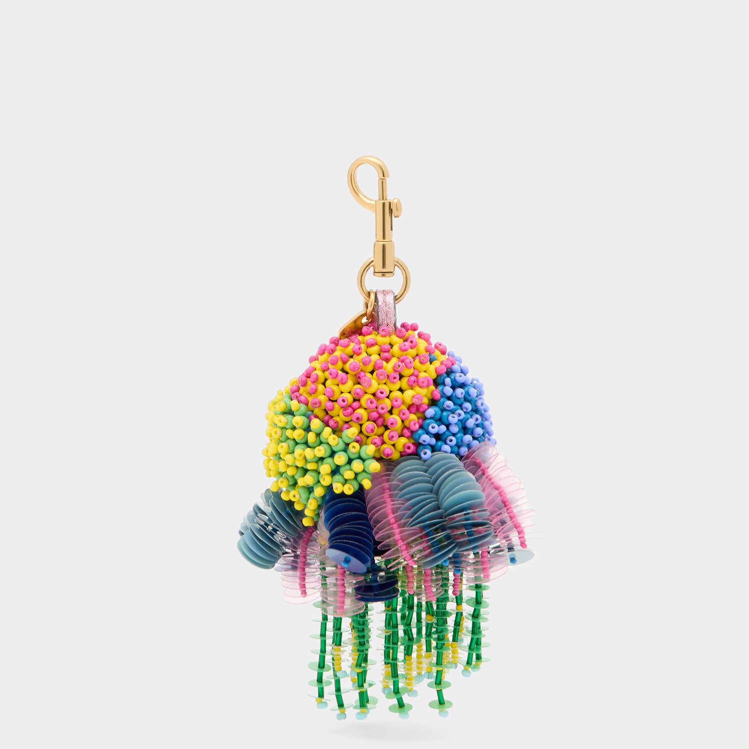 colourful beaded seacreature charm by Anya Hindmarch