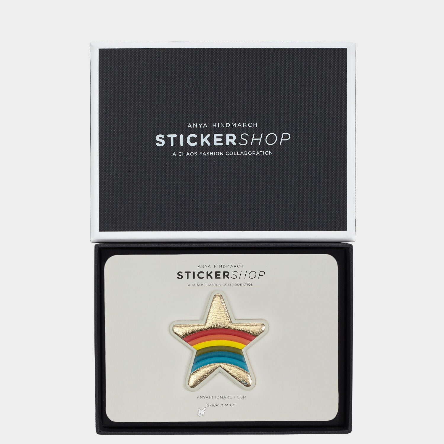 Star Rainbow Sticker -

          
            Capra in Pale Gold -
          

          Anya Hindmarch EU
