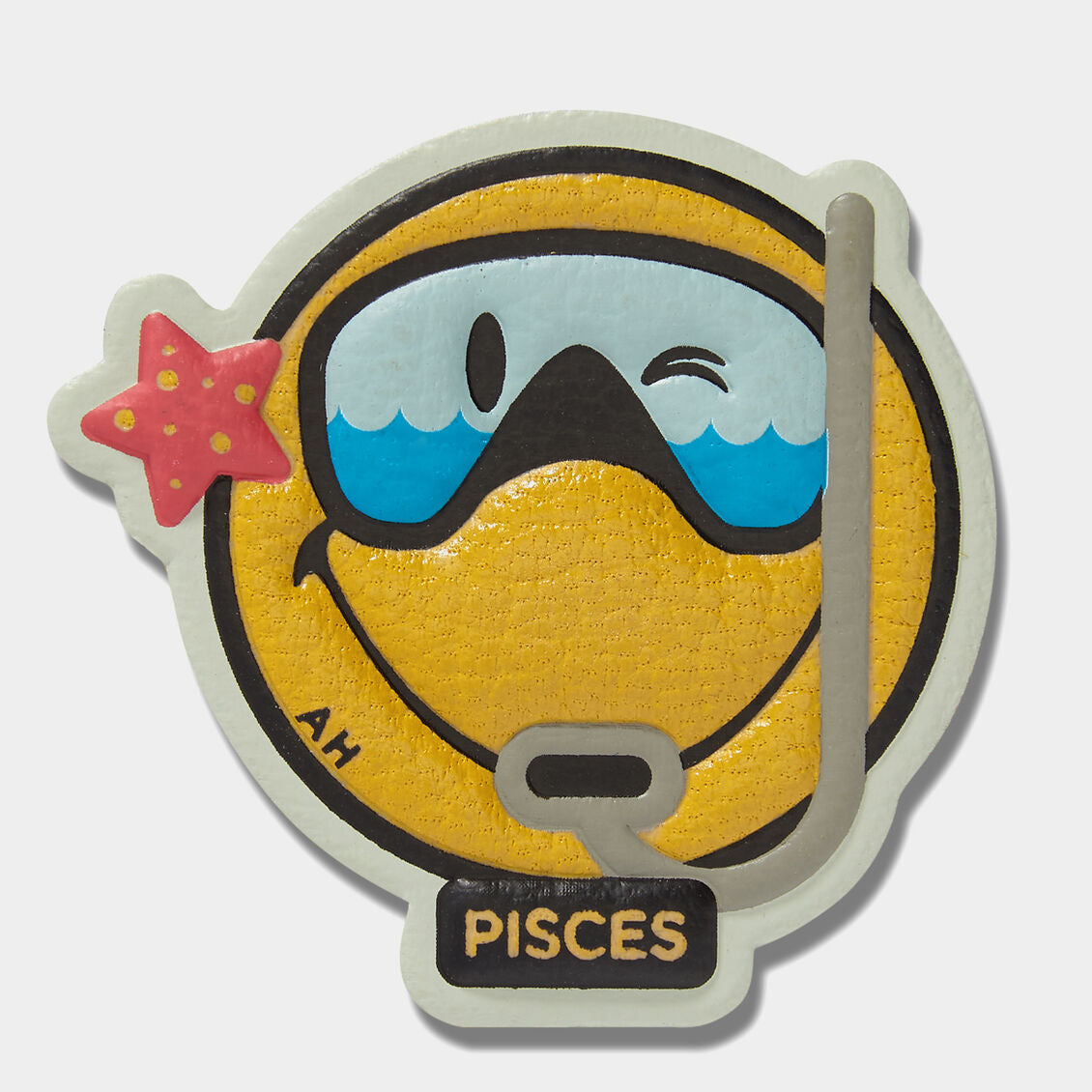 Pisces Zodiac Sticker -

          
            Capra in Mustard -
          

          Anya Hindmarch EU
