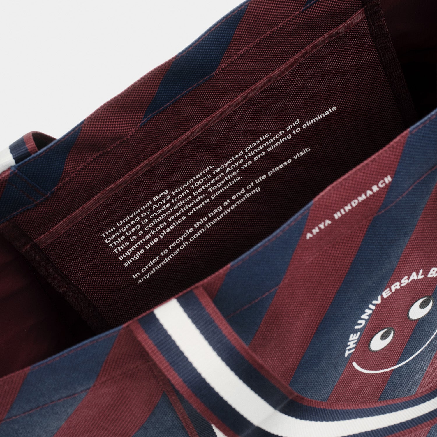 Anya's Tuck Shop Universal Bag - Set of 2 -

          
            Recycled Materials in Claret -
          

          Anya Hindmarch EU
