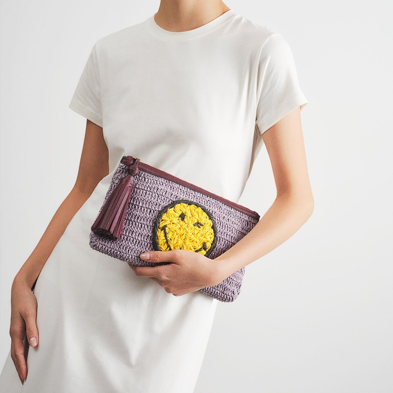 Raffia Wink Pochette | Anya Hindmarch EU