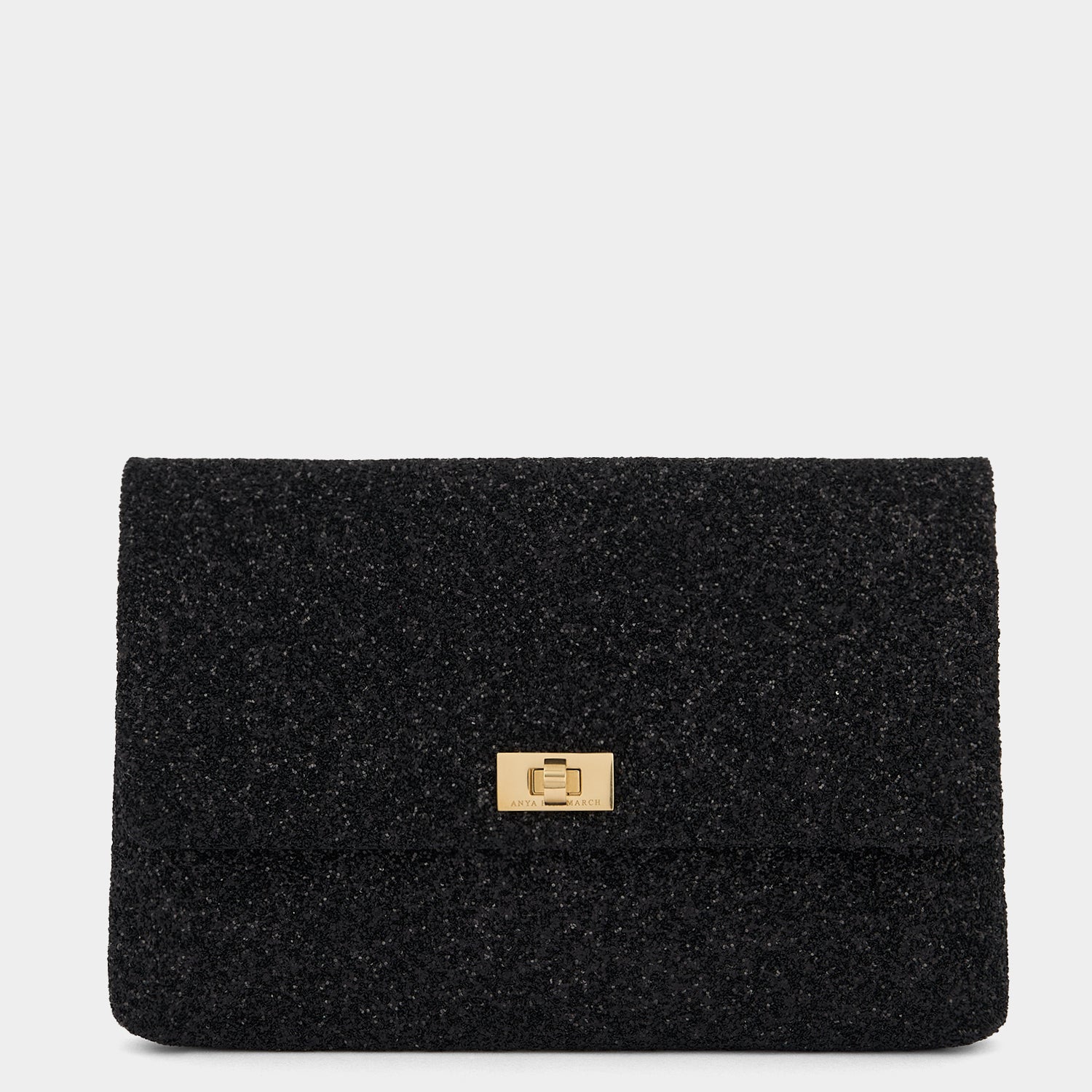 Valorie Clutch -

          
            Glitter in Black -
          

          Anya Hindmarch EU
