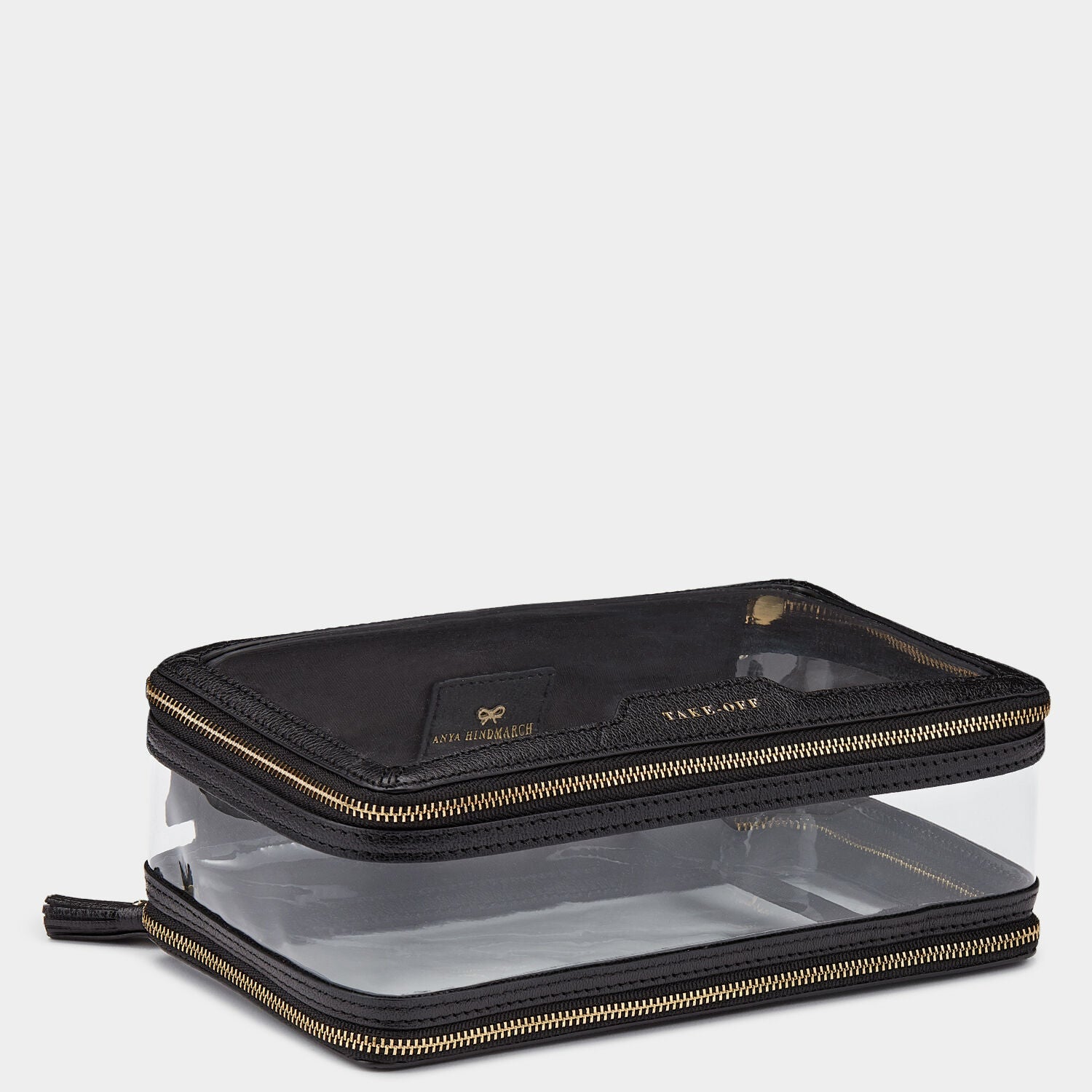 In-Flight Case -

          
            Capra in Black -
          

          Anya Hindmarch EU
