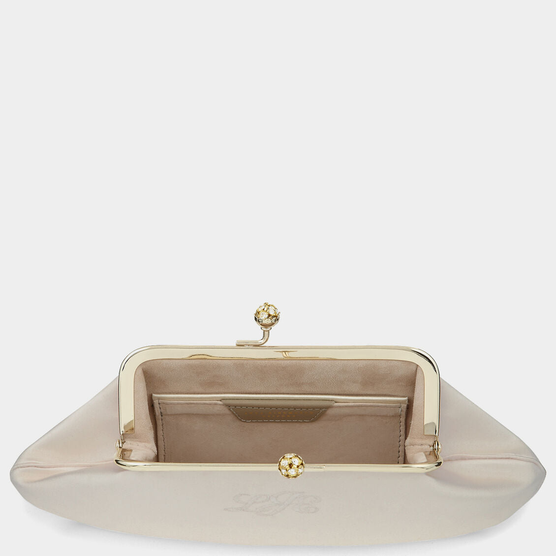 Bespoke Maud Clutch -

          
            Satin in Oyster -
          

          Anya Hindmarch EU
