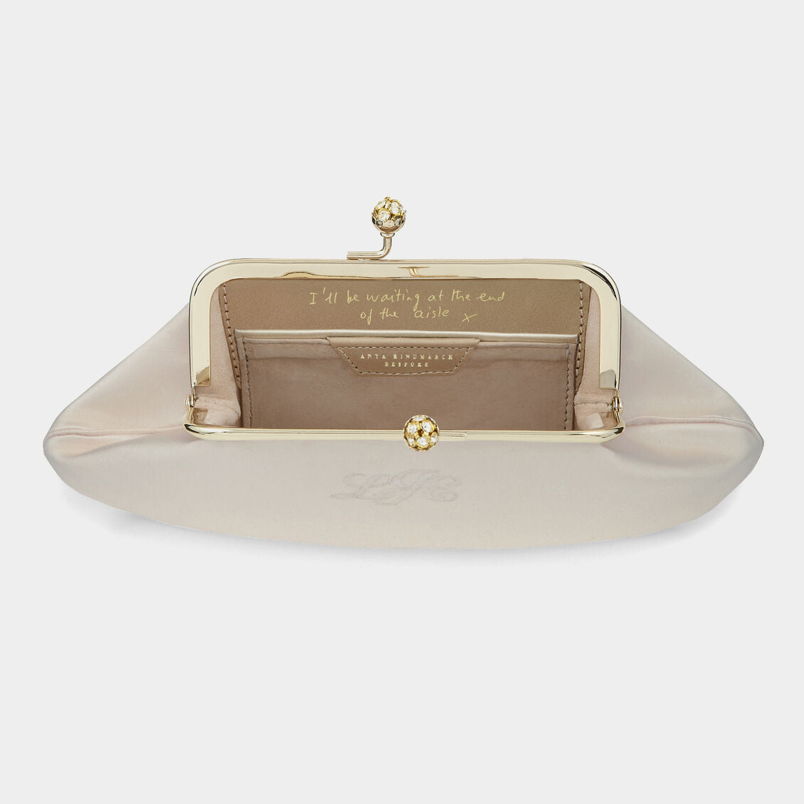 Bespoke Maud Clutch -

          
            Satin in Oyster -
          

          Anya Hindmarch EU
