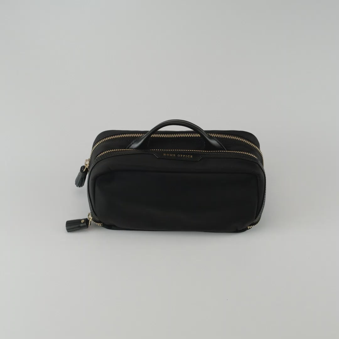 Home Office Pouch -

          
            Econyl® Regenerated Nylon in Black -
          

          Anya Hindmarch EU
