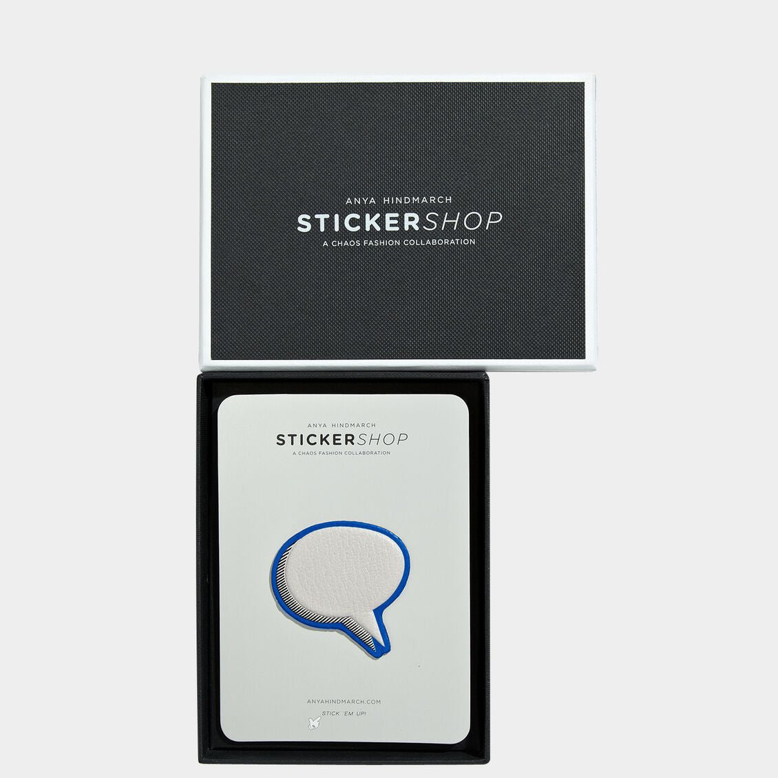 Speech Bubble Sticker -

          
            Capra in Chalk -
          

          Anya Hindmarch EU
