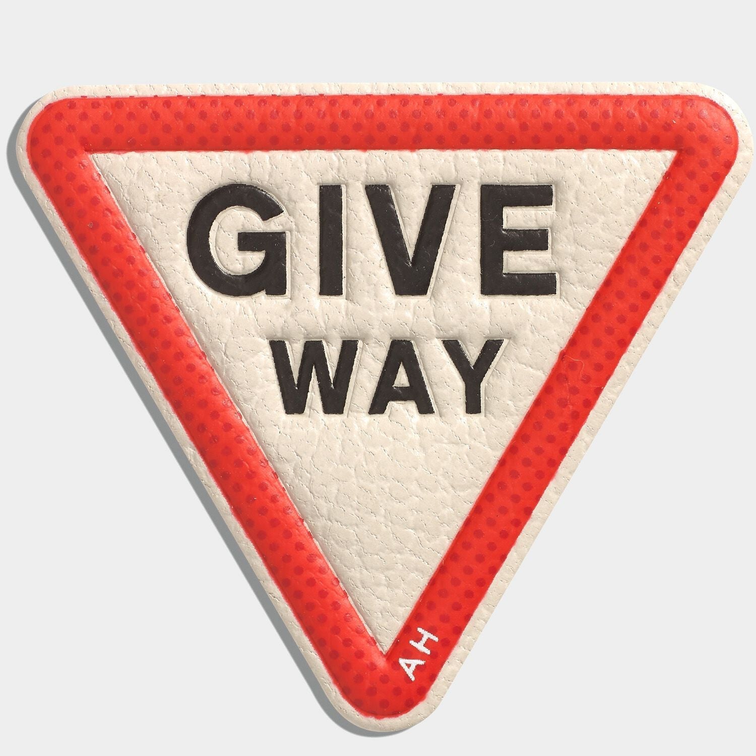 Give Way Leather Stickers -

          
            Capra in Chalk -
          

          Anya Hindmarch EU
