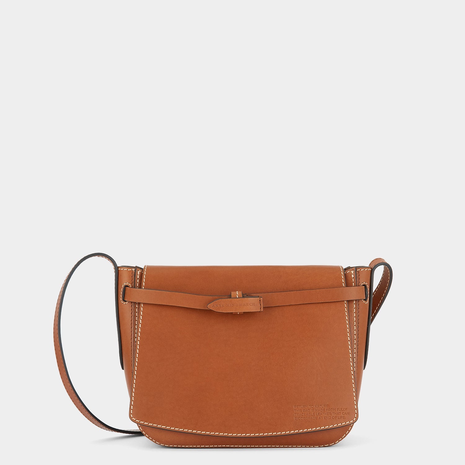 Return to Nature Cross-body -

                  
                    Compostable Leather in Tan -
                  

                  Anya Hindmarch EU
