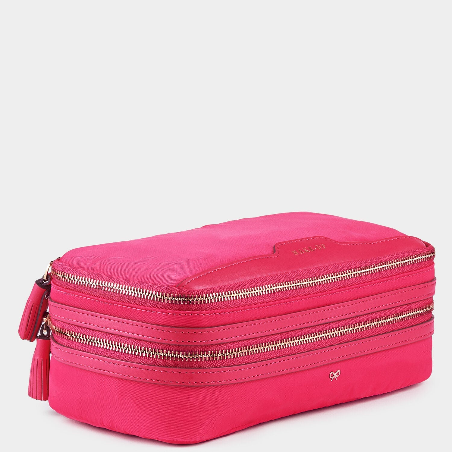 Make-Up Pouch -

                  
                    Econyl® Regenerated Nylon in Hot Pink -
                  

                  Anya Hindmarch EU

