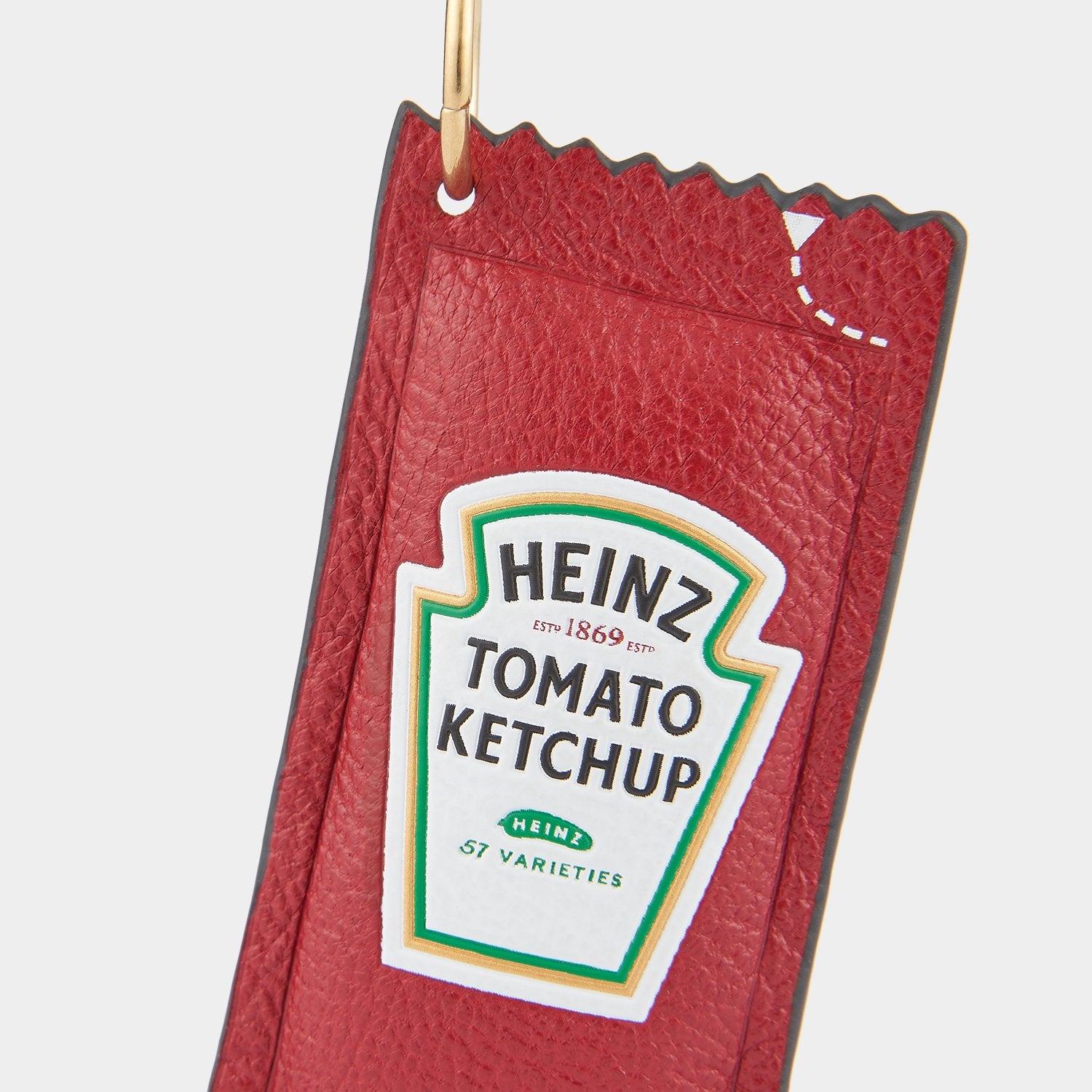 Anya Brands Ketchup Charm -

                  
                    Capra Leather in Red -
                  

                  Anya Hindmarch EU
