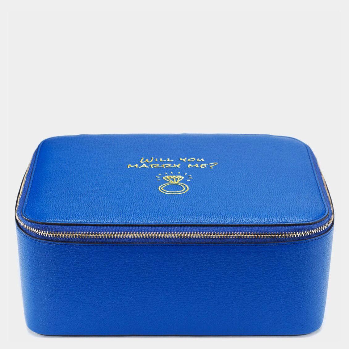 Yes No Maybe Wow Box XL -

                  
                    Capra Leather in Electric Blue -
                  

                  Anya Hindmarch EU
