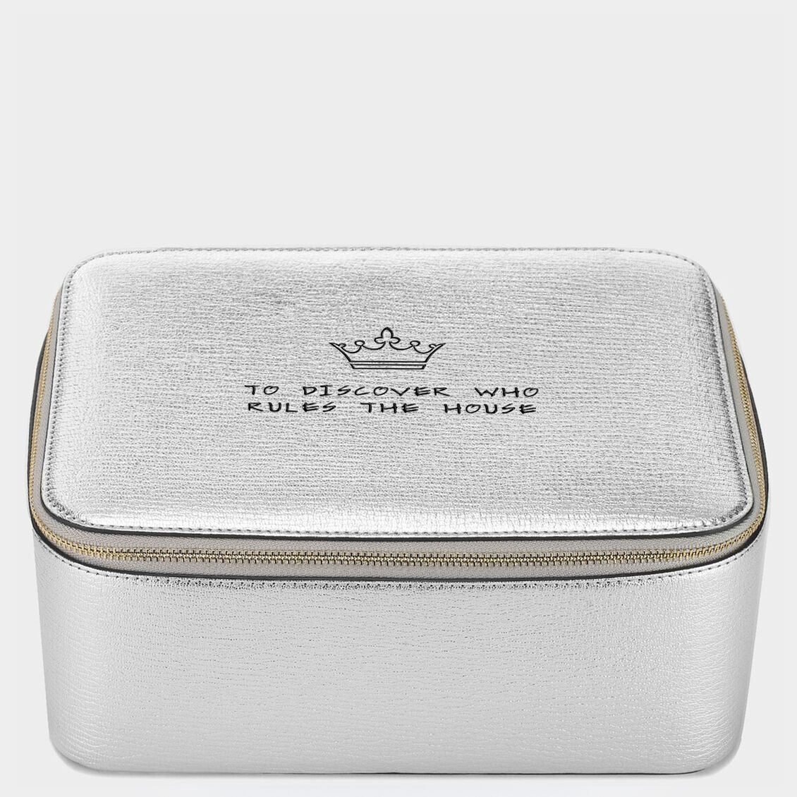 Wedding Wow Box XL -

                  
                    Capra Leather in Silver -
                  

                  Anya Hindmarch EU
