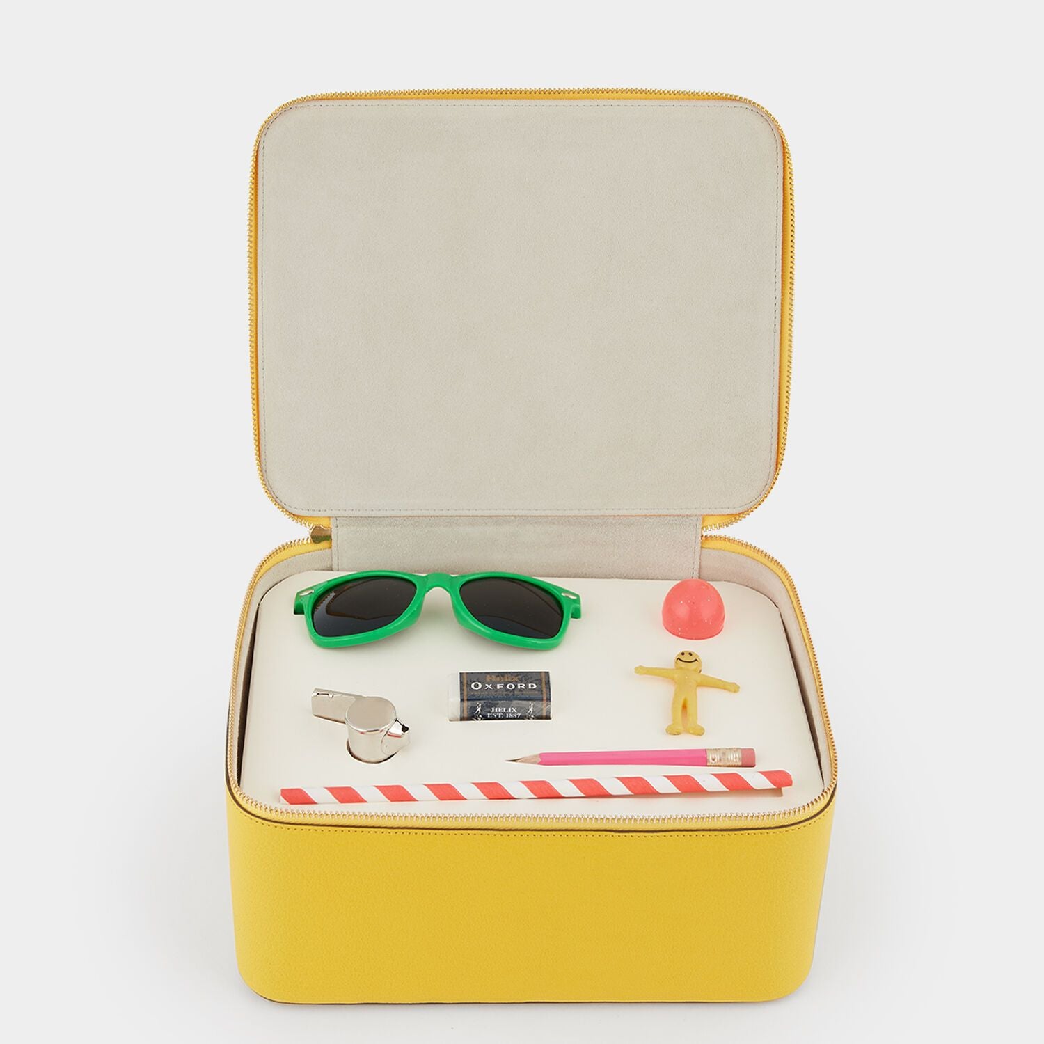 Childs Wow Box XL -

                  
                    Capra Leather in Yellow -
                  

                  Anya Hindmarch EU
