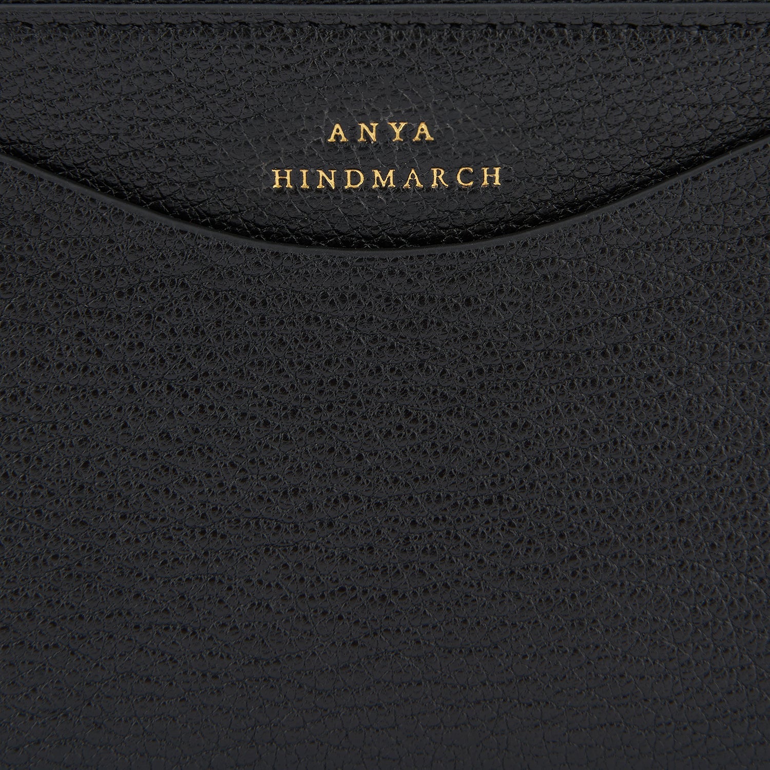 Peeping Eyes Small Double Zip Wallet -

                  
                    Capra Leather in Black -
                  

                  Anya Hindmarch EU
