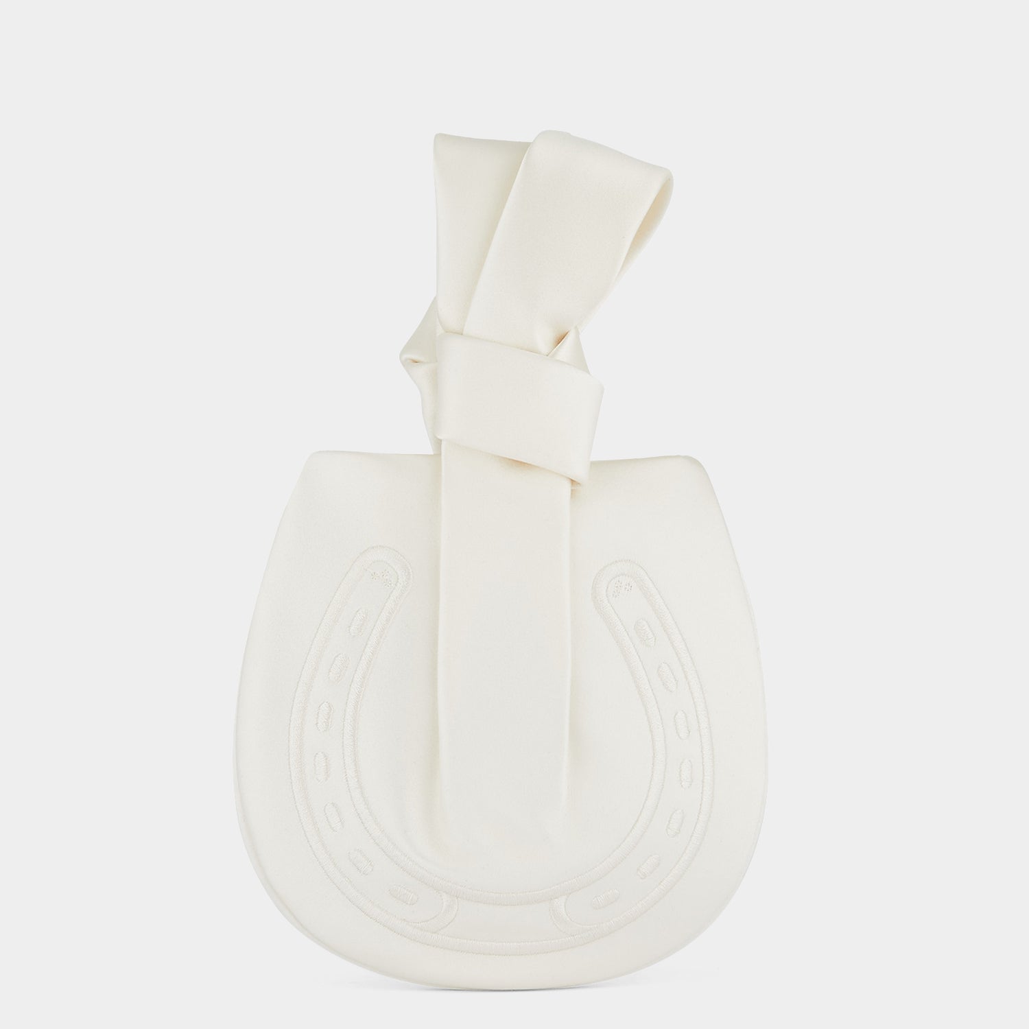 Tie the Knot Clutch -

                  
                    Double Satin in Ivory -
                  

                  Anya Hindmarch EU
