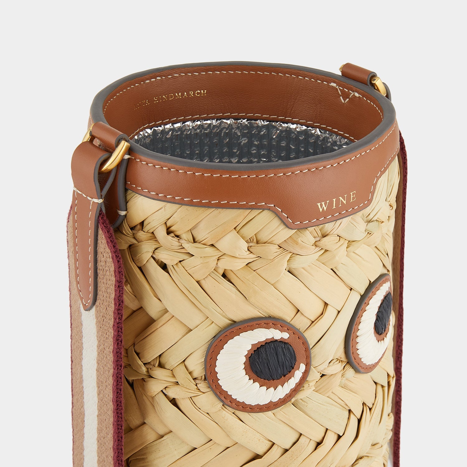 Eyes Wine Bottle Holder -

                  
                    Seagrass in Natural -
                  

                  Anya Hindmarch EU

