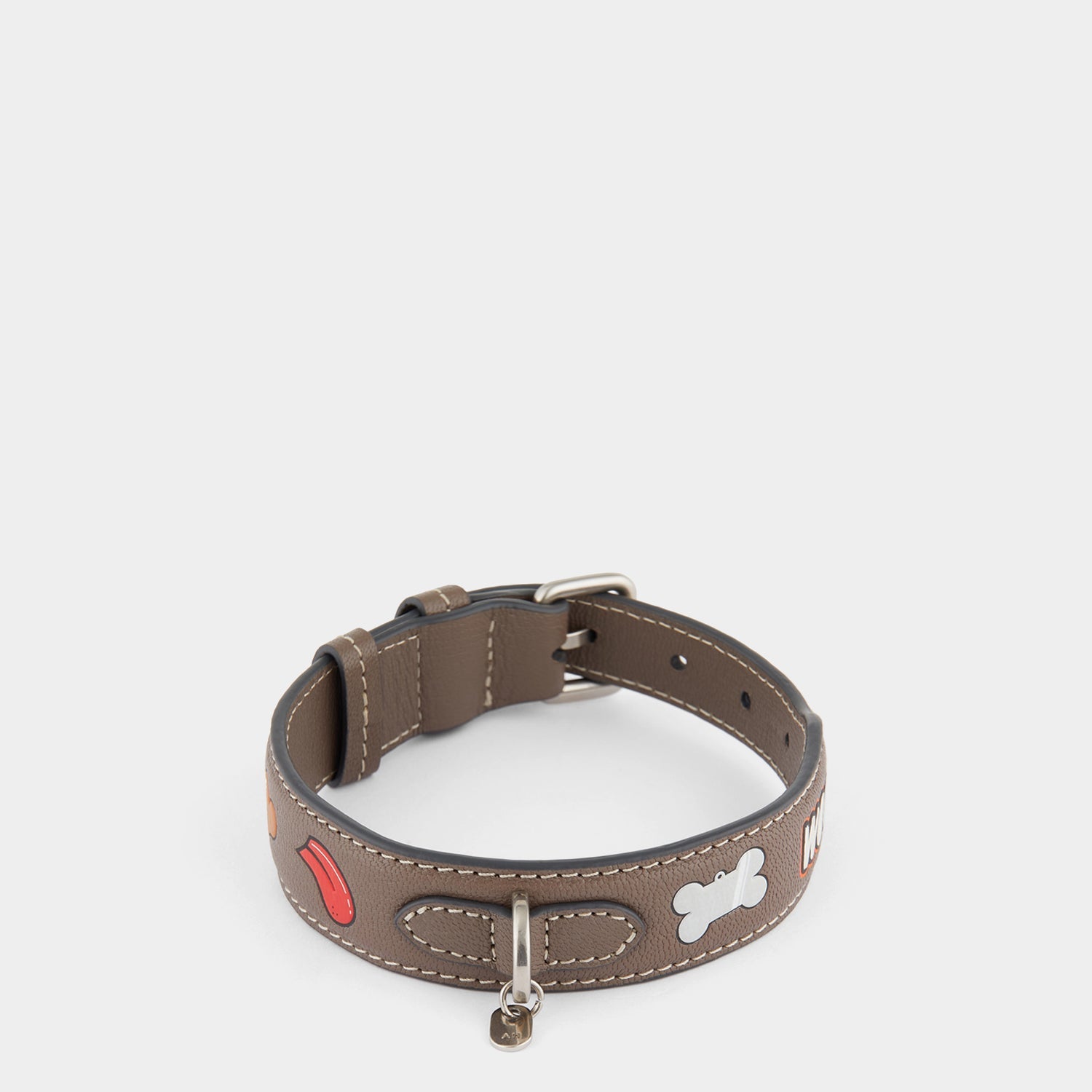 Small Dog Collar -

                  
                    Grainy Capra in Medium Grey -
                  

                  Anya Hindmarch EU
