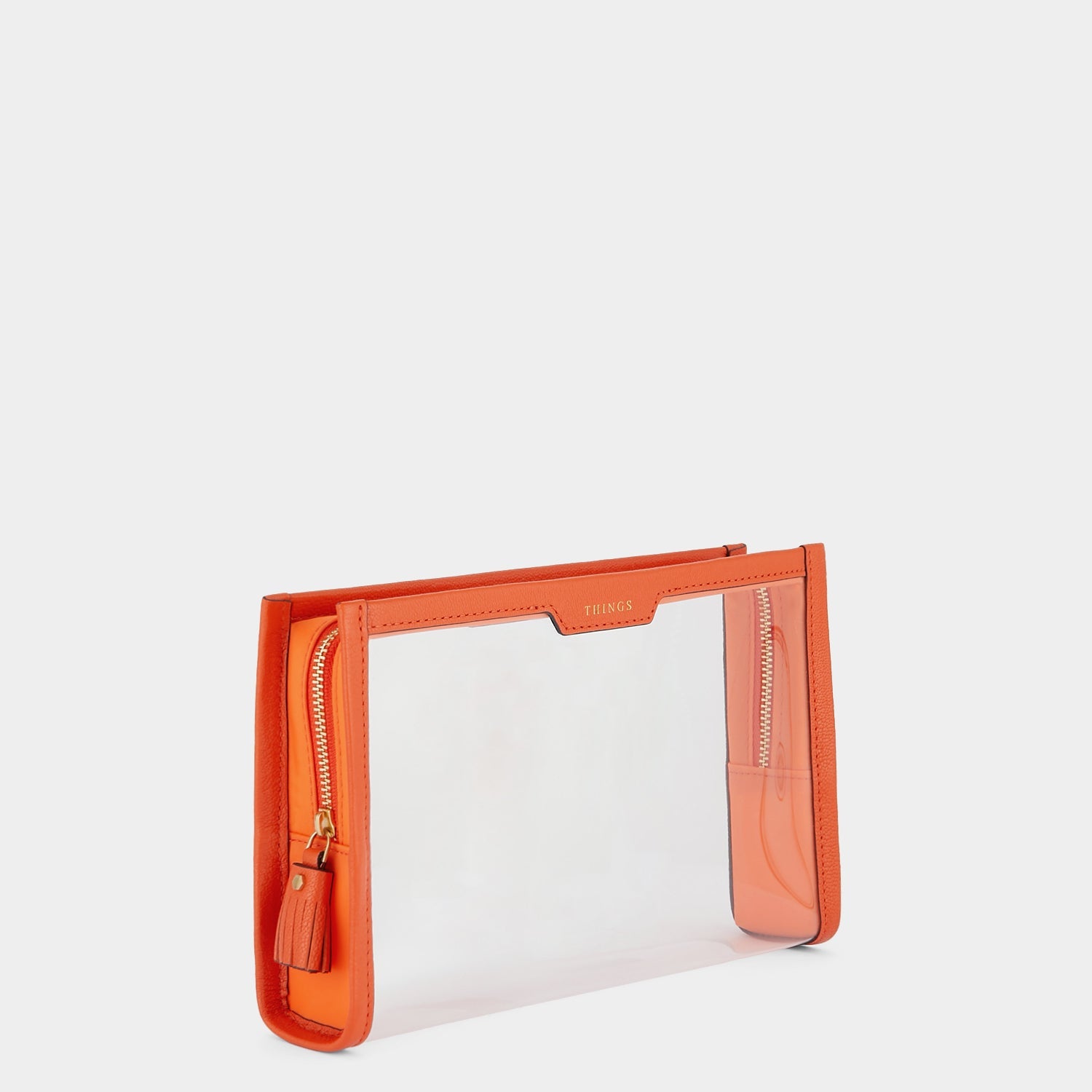 Things Pouch -

                  
                    Capra Leather in Clementine -
                  

                  Anya Hindmarch EU
