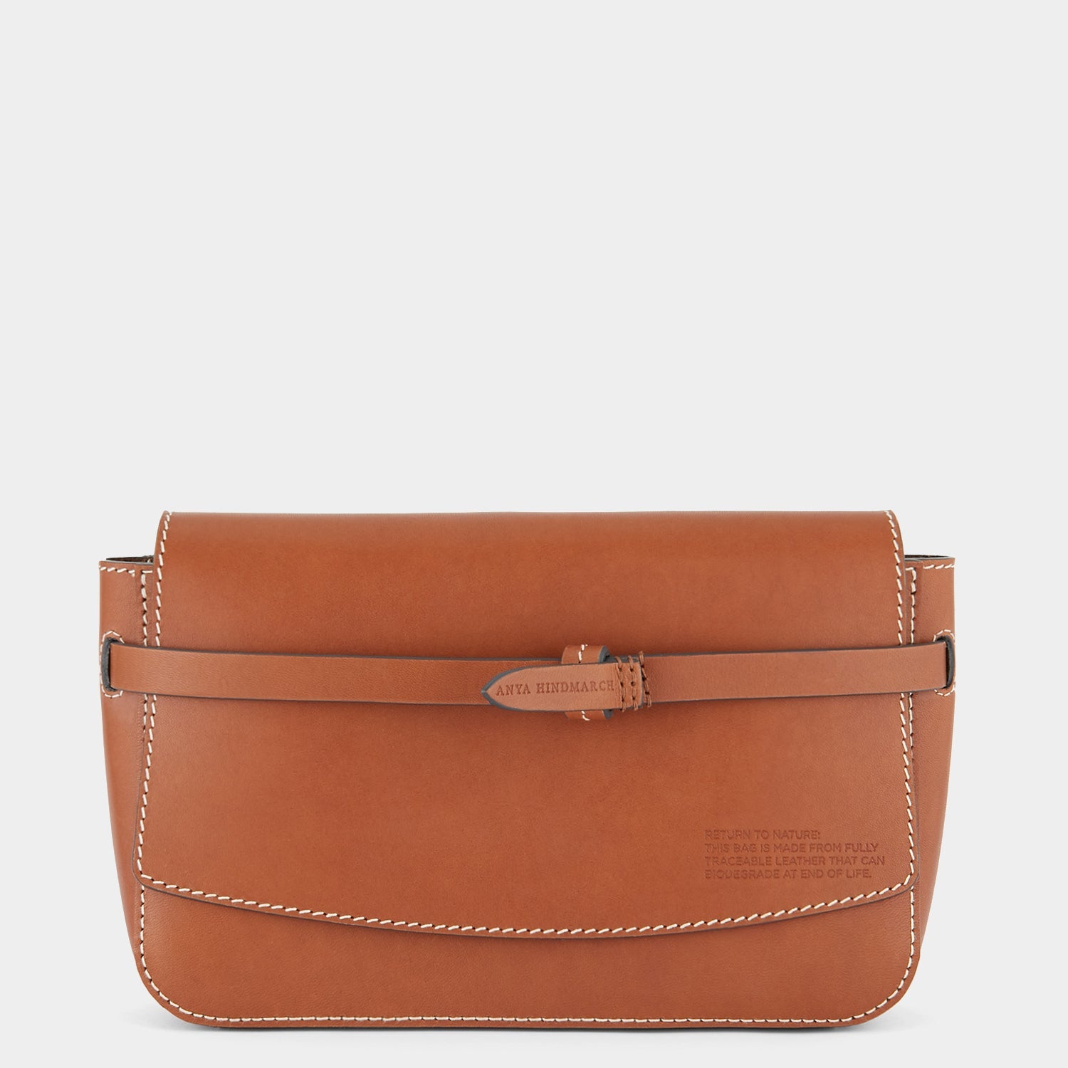 Return to Nature Clutch -

                  
                    Compostable Leather in Tan -
                  

                  Anya Hindmarch EU
