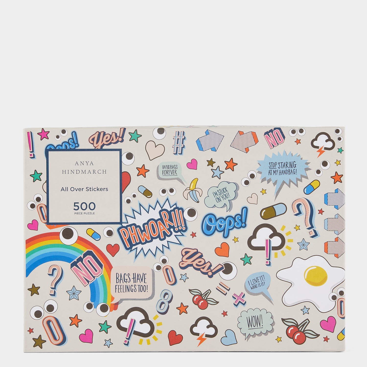 All Over Stickers Puzzle -

                  
                    Card in White -
                  

                  Anya Hindmarch EU
