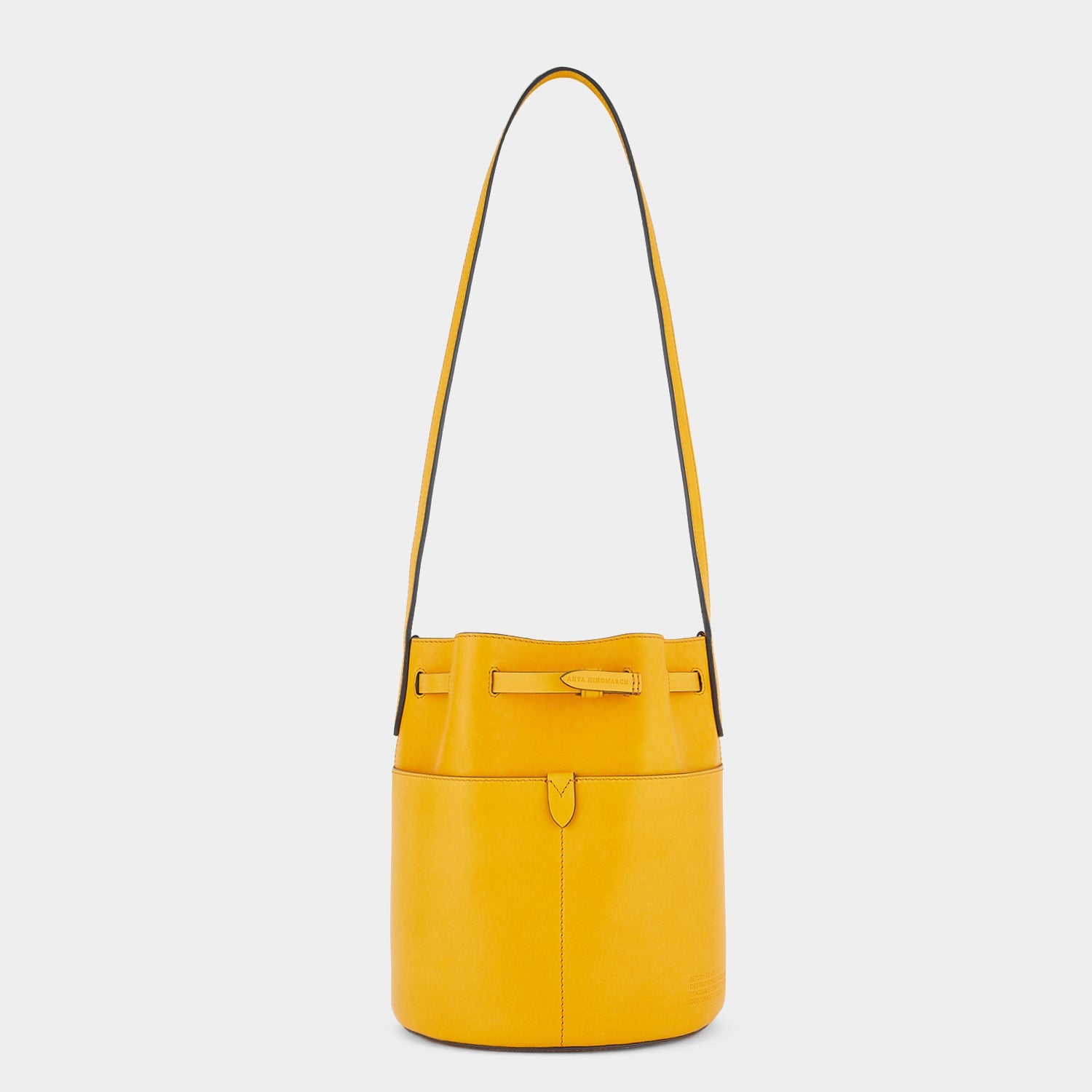 Return to Nature Small Bucket Bag -

                  
                    Compostable Leather in Honey -
                  

                  Anya Hindmarch EU
