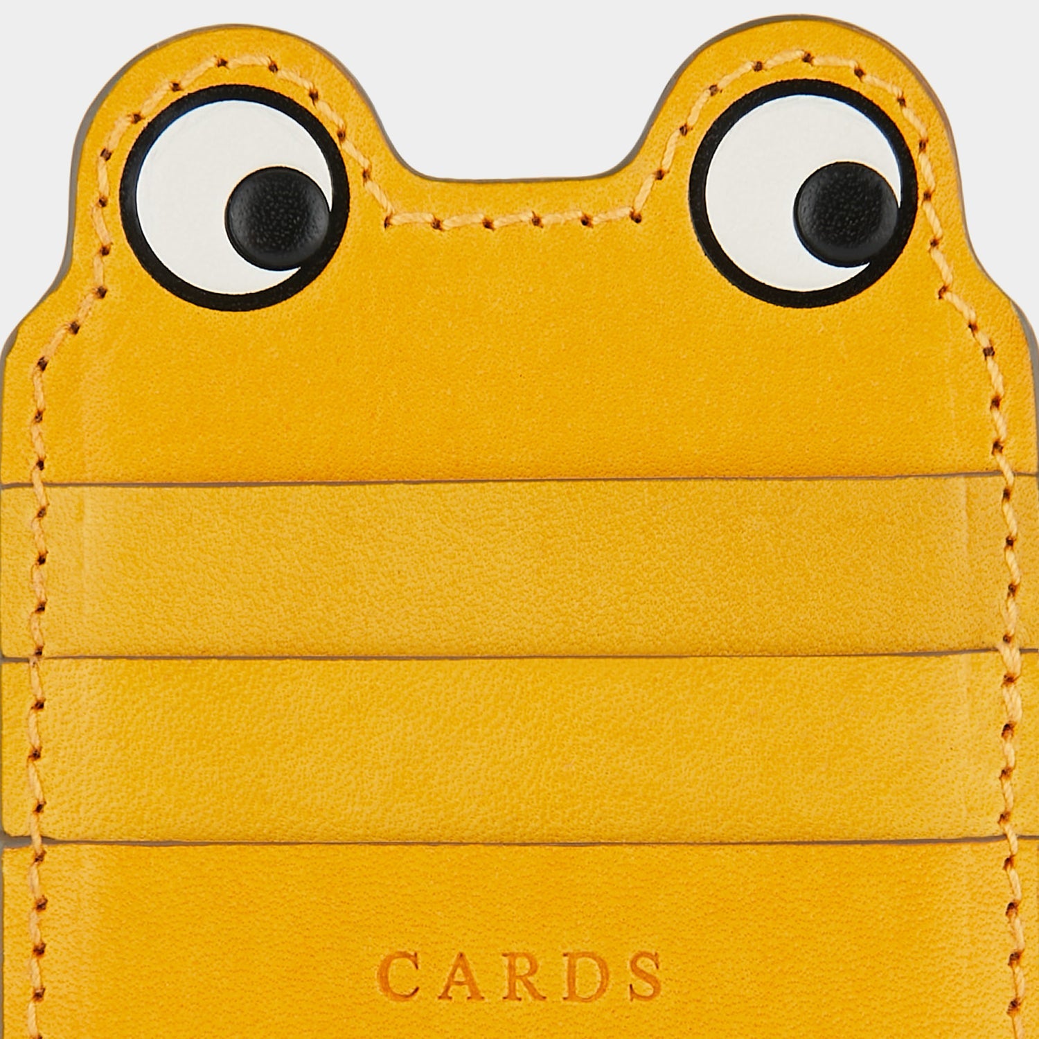 Return to Nature Frog Card Case -

                  
                    Compostable Leather in Honey -
                  

                  Anya Hindmarch EU
