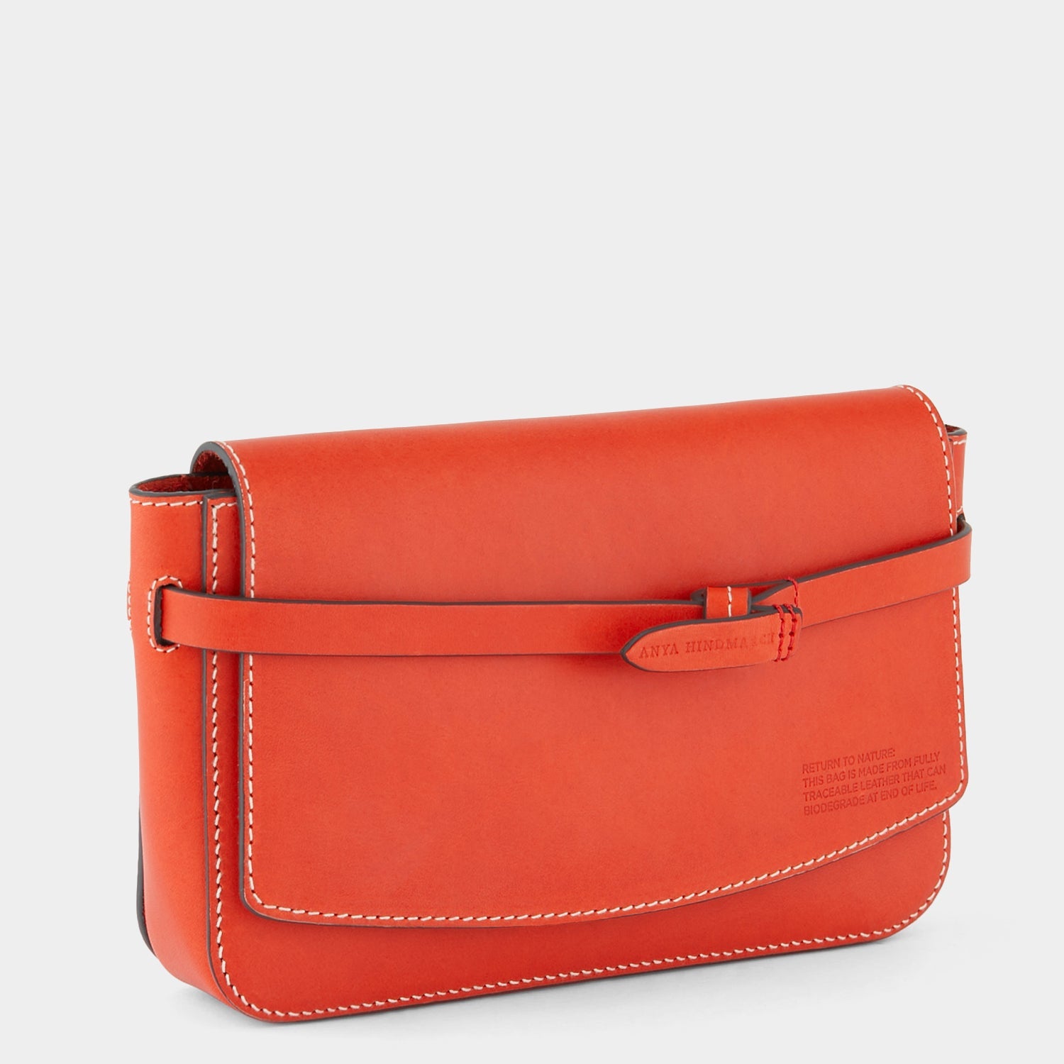 Return to Nature Clutch -

                  
                    Compostable Leather in Flame Red -
                  

                  Anya Hindmarch EU
