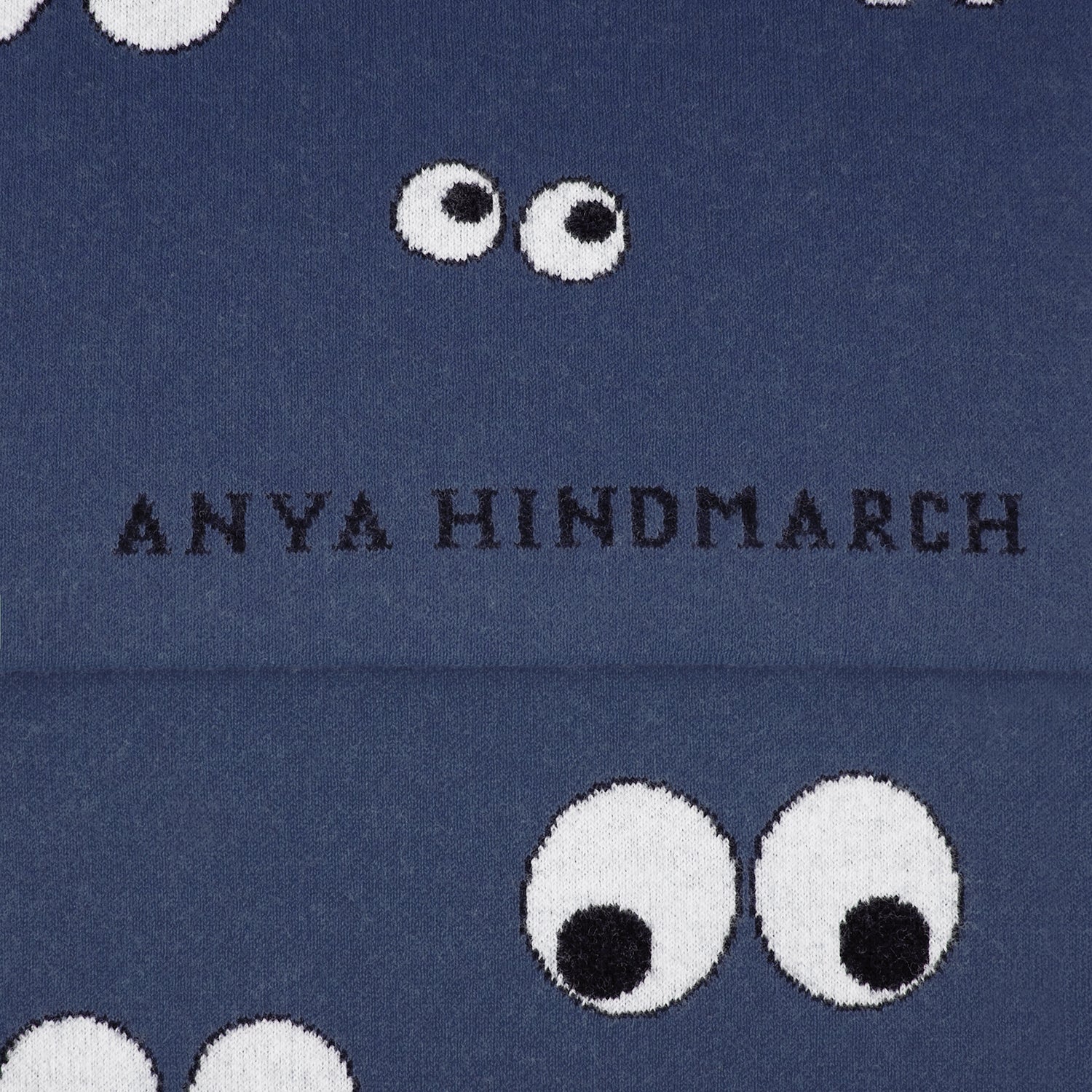 All Over Eyes Cushion -

                  
                    Lambswool in Petrol -
                  

                  Anya Hindmarch EU
