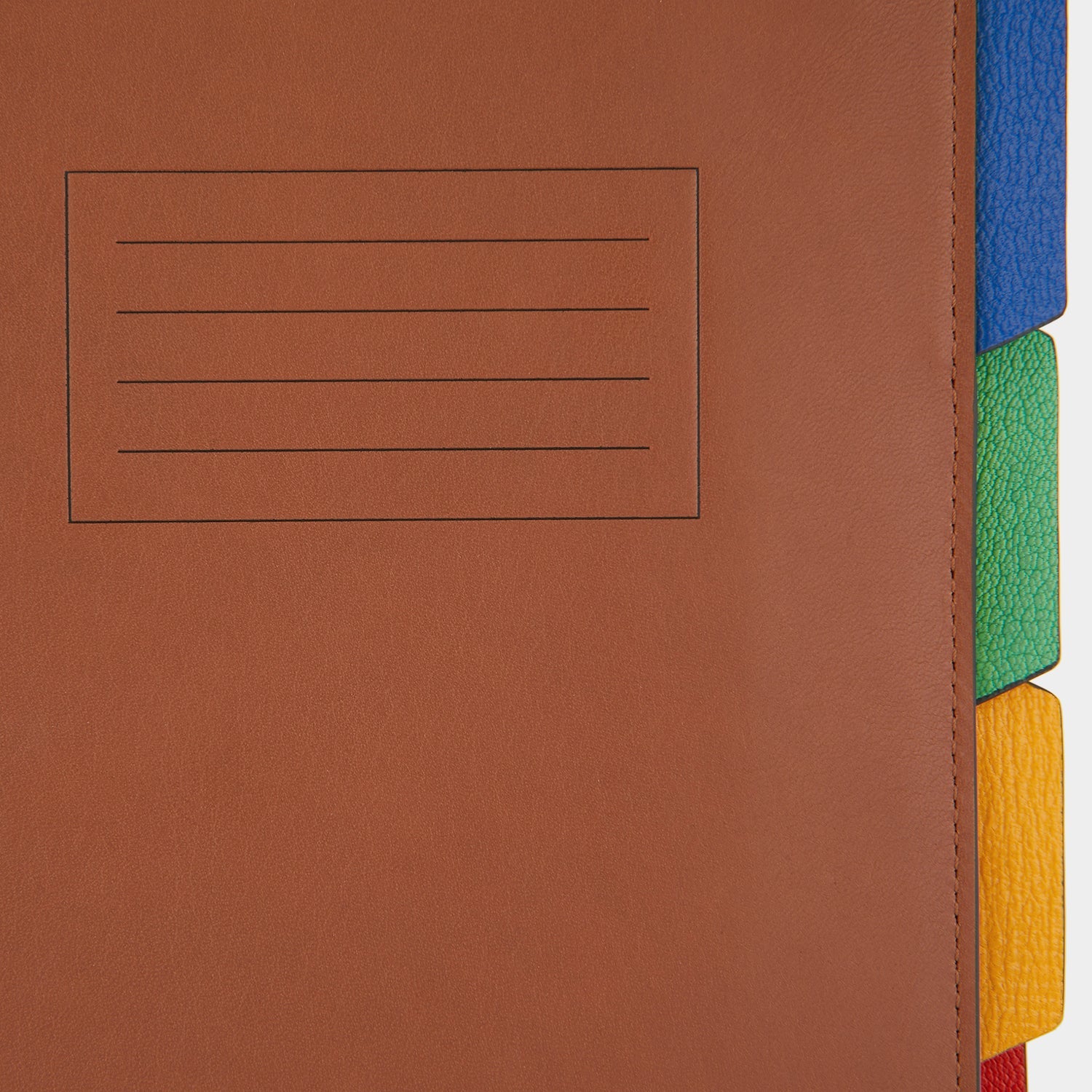 A5 Notebook Holder -

                  
                    Polished Leather in Tan -
                  

                  Anya Hindmarch EU
