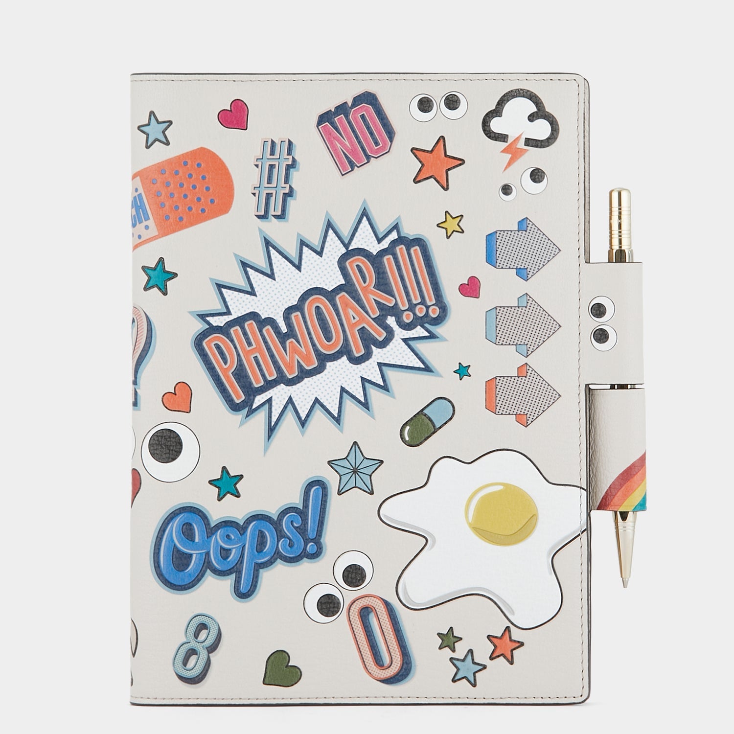 All Over Stickers A5 Journal -

                  
                    Capra in Chalk -
                  

                  Anya Hindmarch EU
