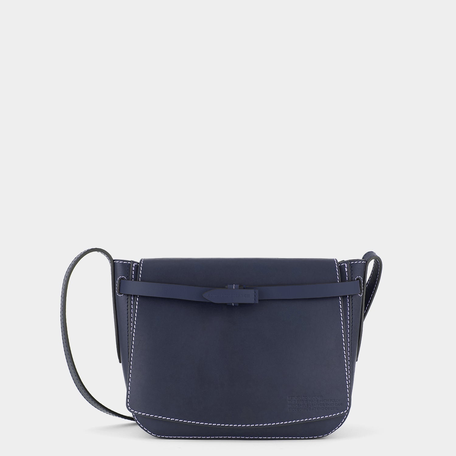 Return to Nature Cross-body -

                  
                    Compostable Leather in Marine -
                  

                  Anya Hindmarch EU
