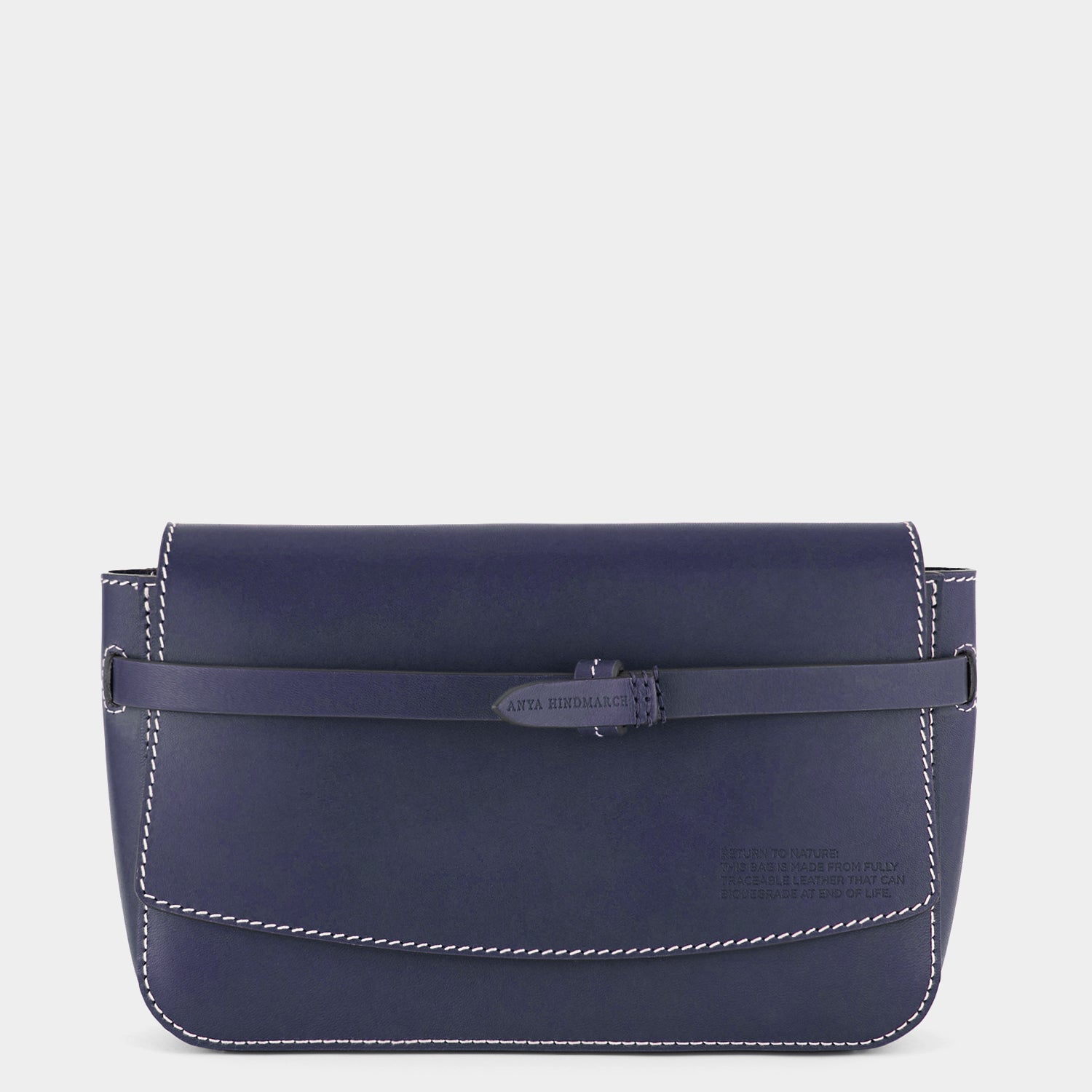Return to Nature Clutch -

                  
                    Compostable Leather in Marine -
                  

                  Anya Hindmarch EU
