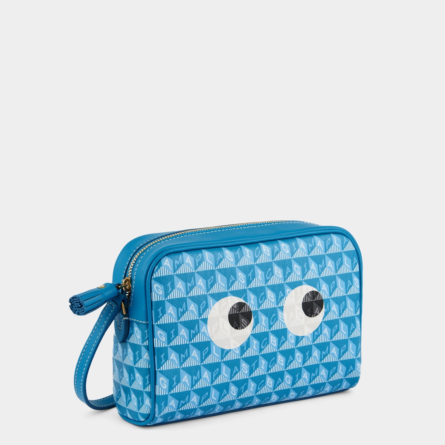 I Am A Plastic Bag Eyes Cross-body -

                  
                    Recycled Canvas in Peacock -
                  

                  Anya Hindmarch EU
