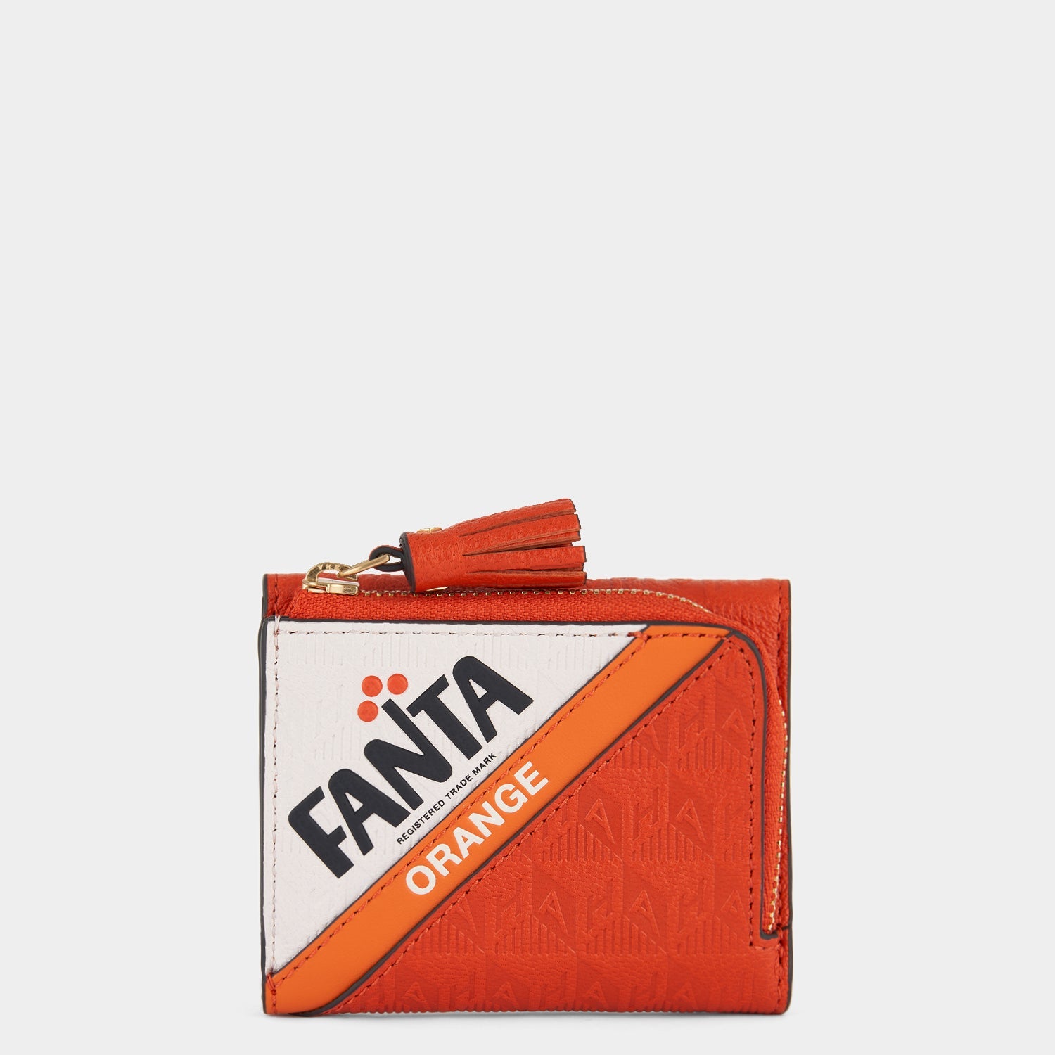 Anya Brands Fanta Mini Trifold Zip Wallet -

                  
                    Capra Leather in Clementine -
                  

                  Anya Hindmarch EU
