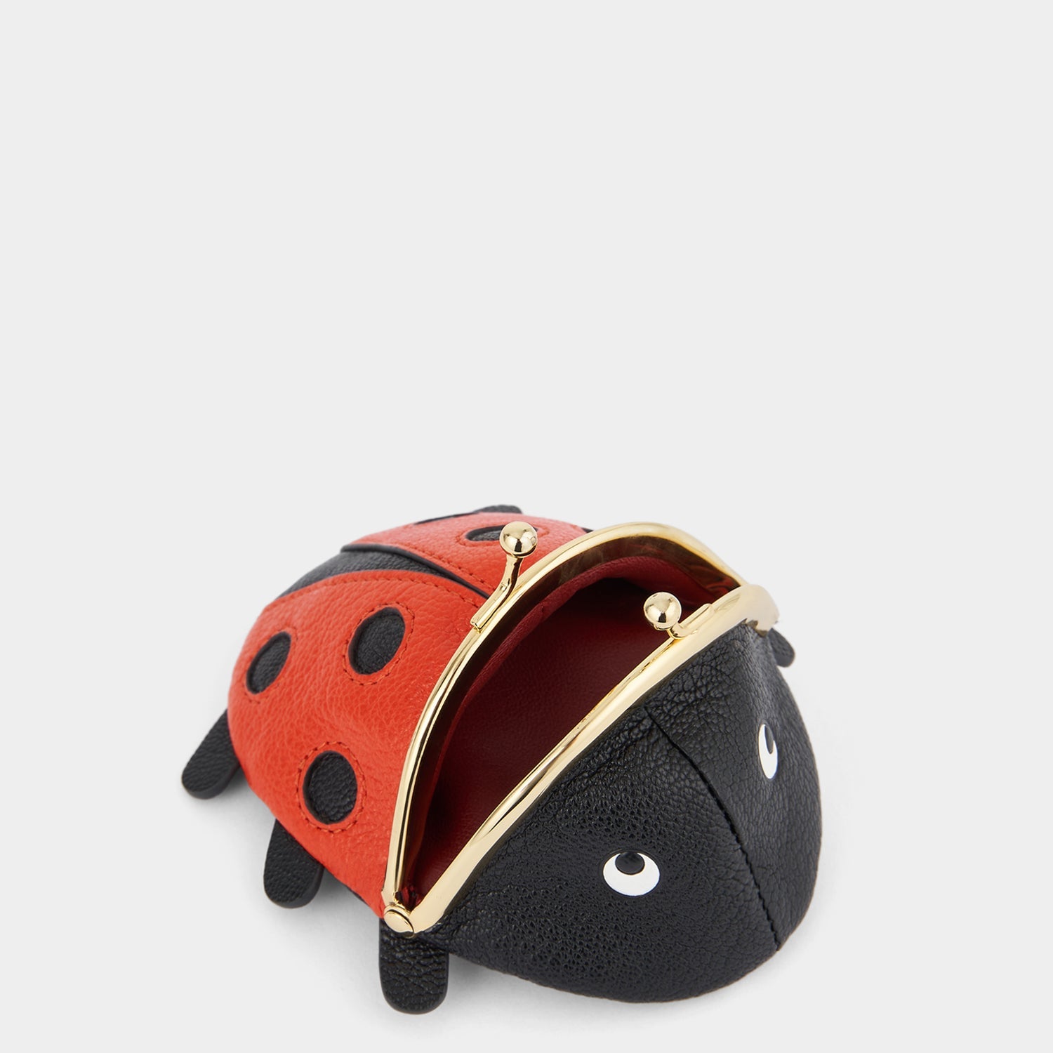 Ladybird Frame Pouch Purse -

                  
                    Shiny Capra in Flame Red -
                  

                  Anya Hindmarch EU
